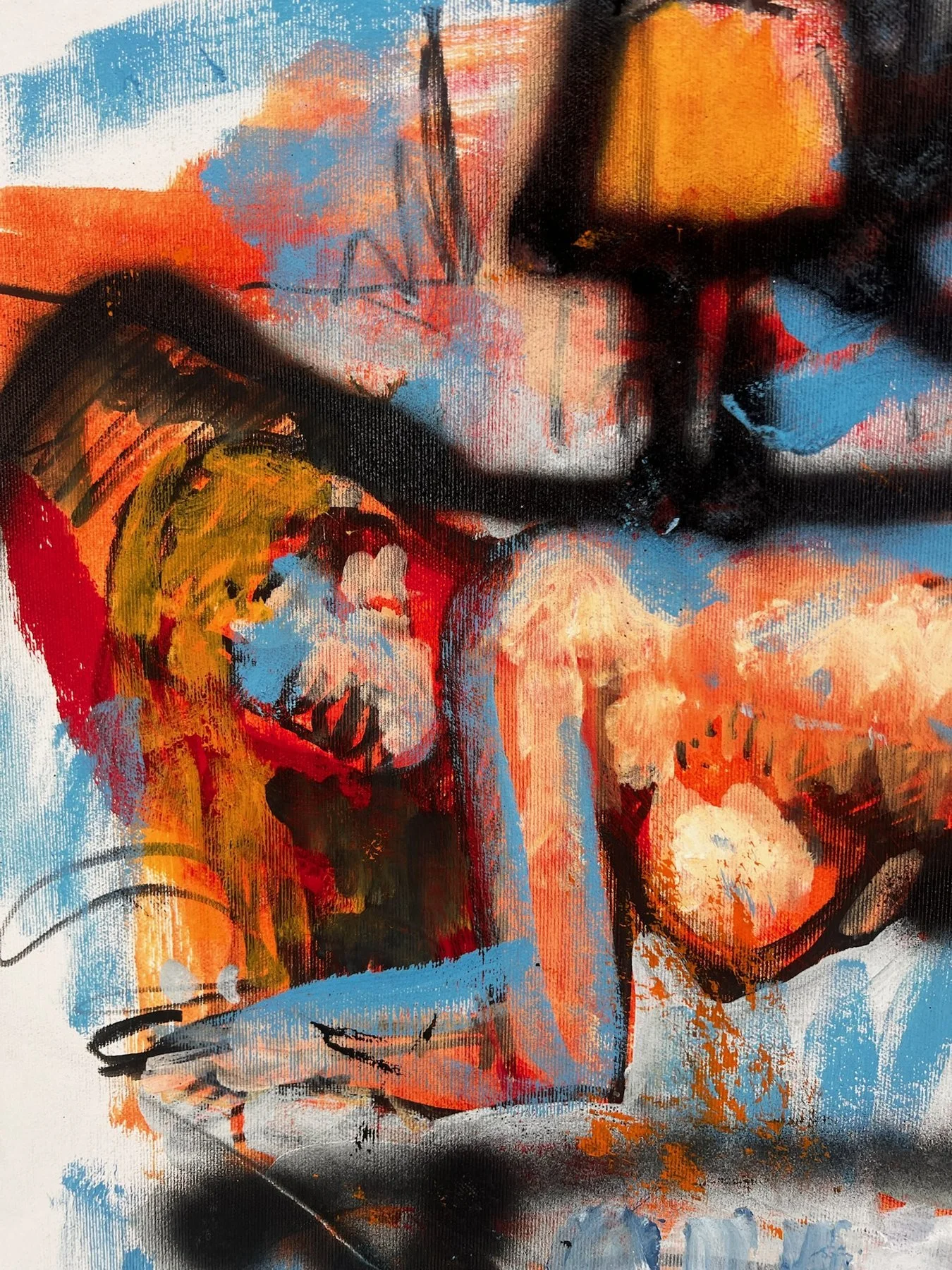 Peter Klashorst, Flickr II, mixed media on canvas, 55 × 80 cm — photo 6