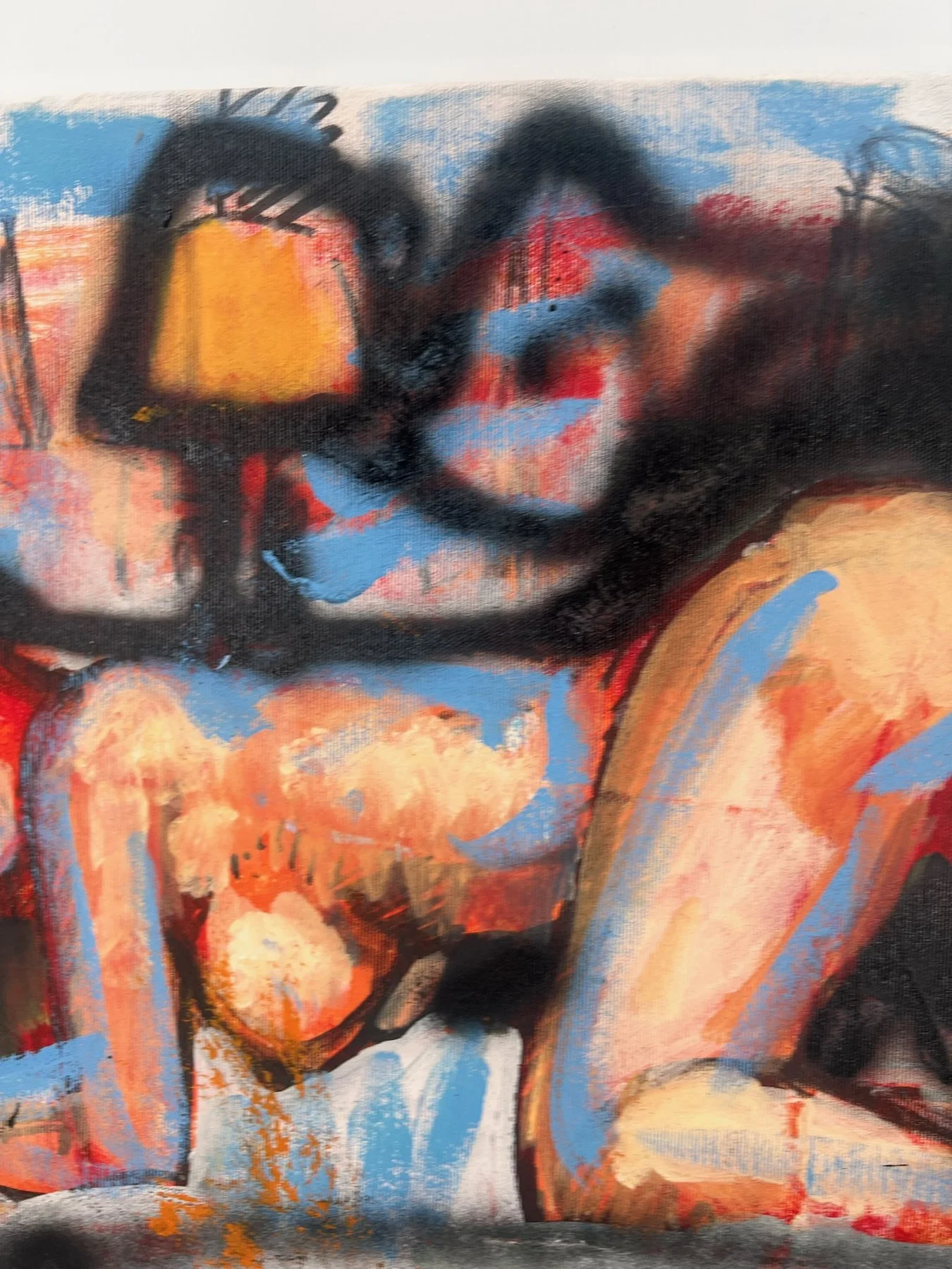 Peter Klashorst, Flickr II, mixed media on canvas, 55 × 80 cm — photo 7