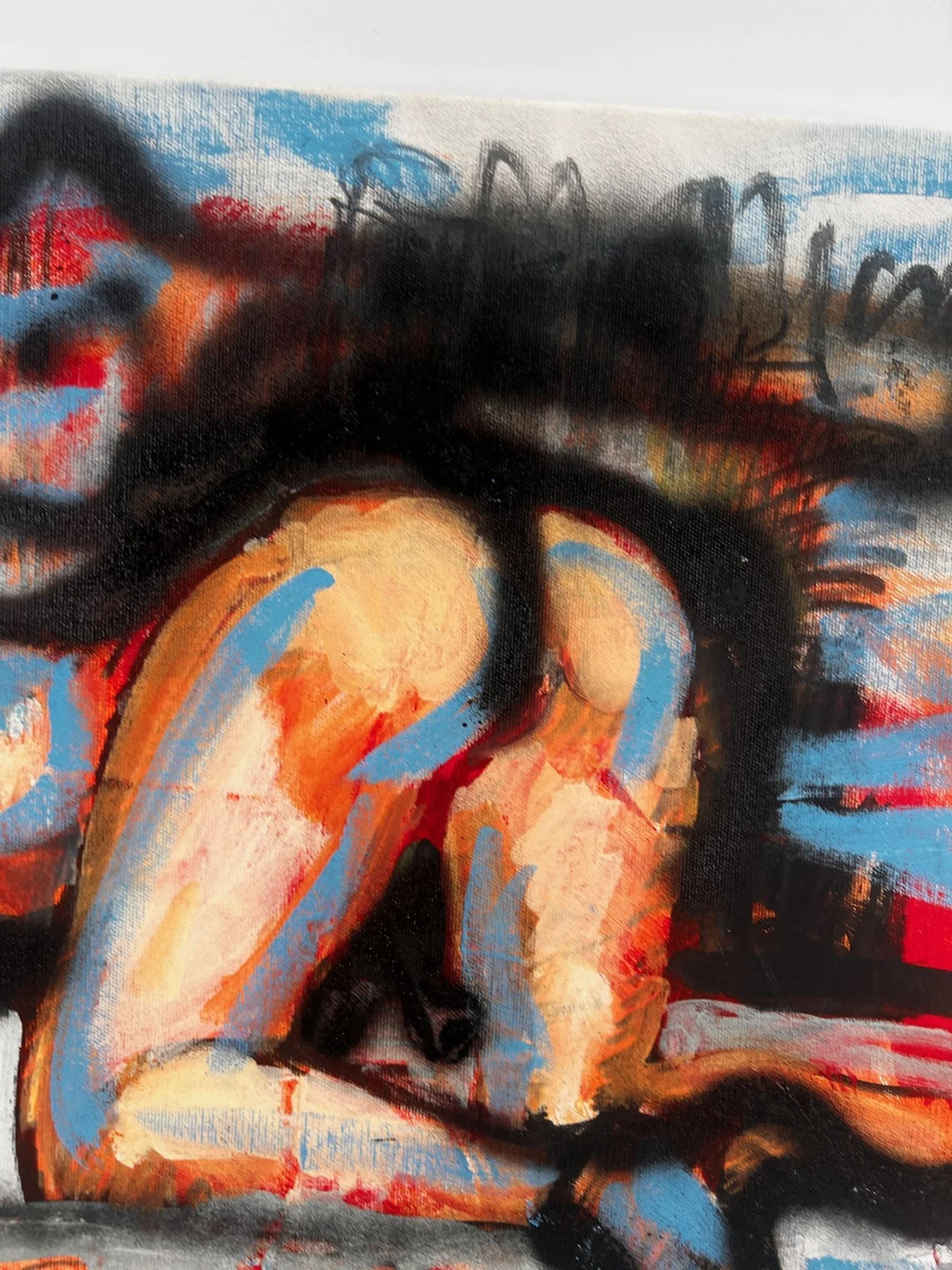 Peter Klashorst, Flickr II, mixed media on canvas, 55 × 80 cm — photo 8