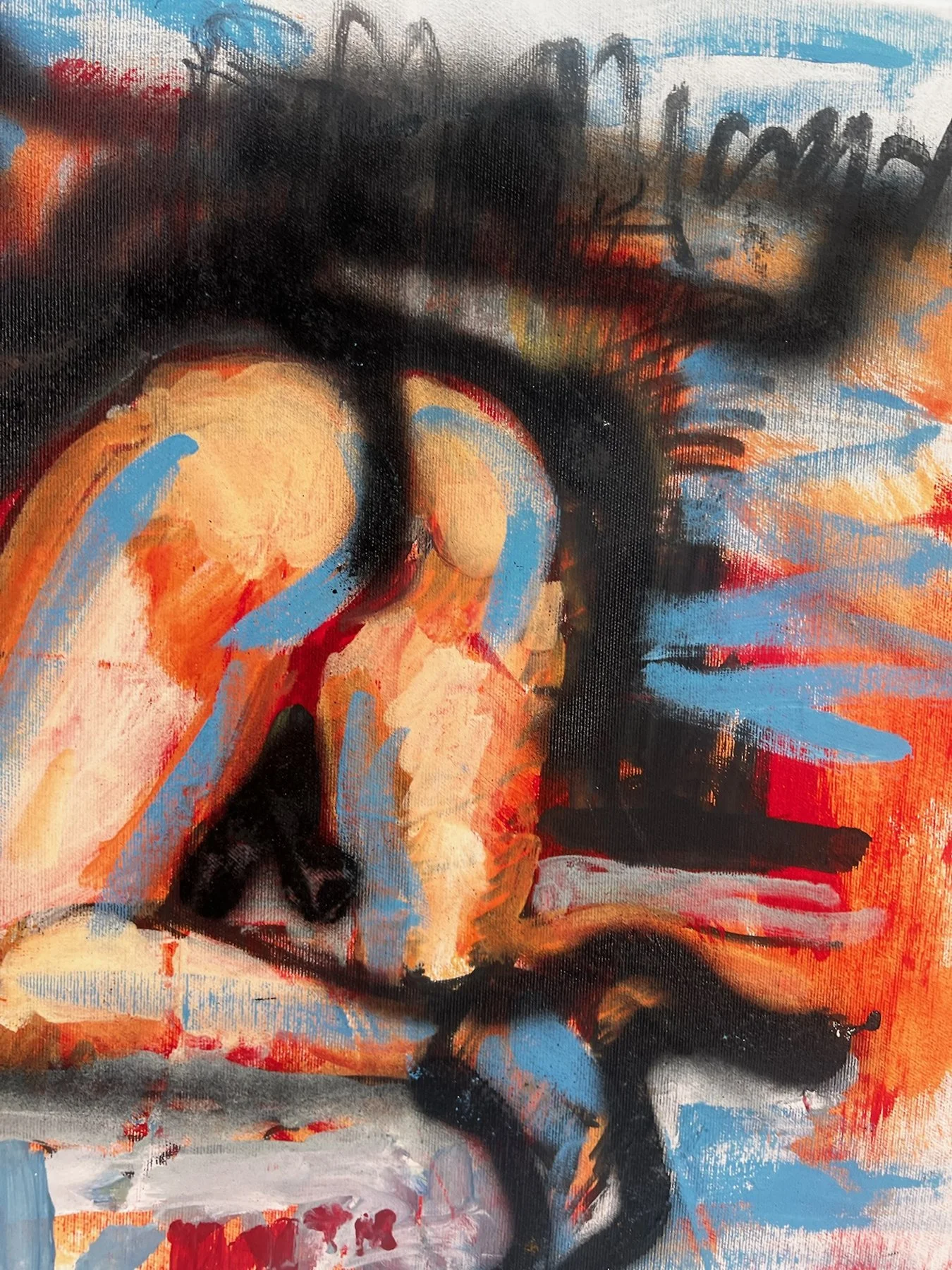 Peter Klashorst, Flickr II, mixed media on canvas, 55 × 80 cm — photo 9