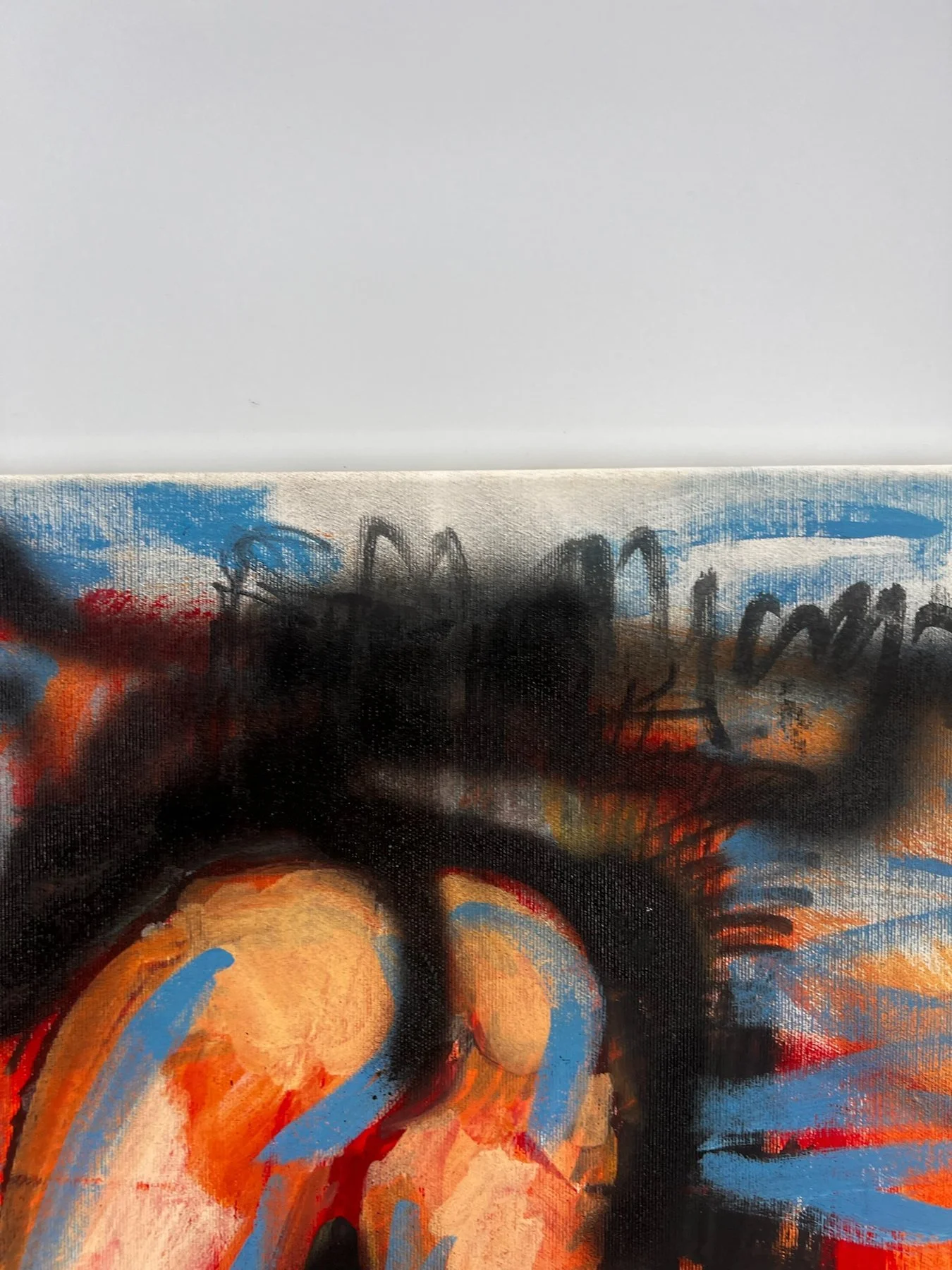 Peter Klashorst, Flickr II, mixed media on canvas, 55 × 80 cm — photo 12