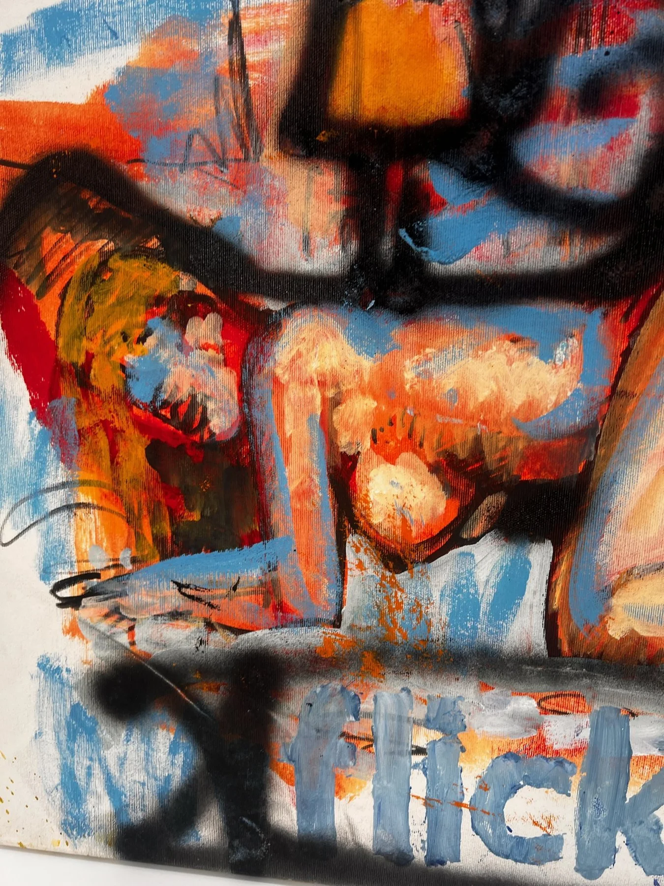 Peter Klashorst, Flickr II, mixed media on canvas, 55 × 80 cm — photo 14