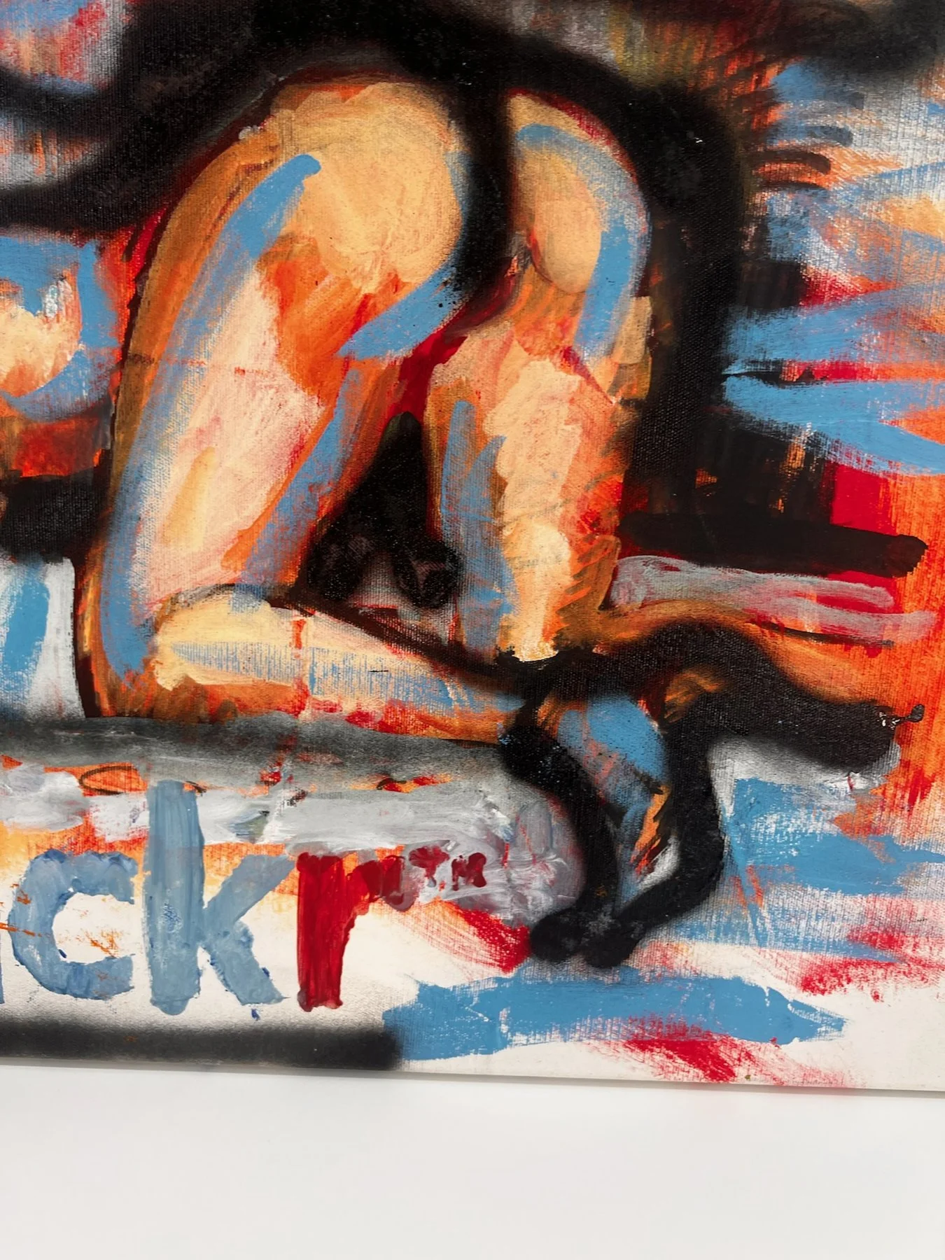 Peter Klashorst, Flickr II, mixed media on canvas, 55 × 80 cm — photo 15