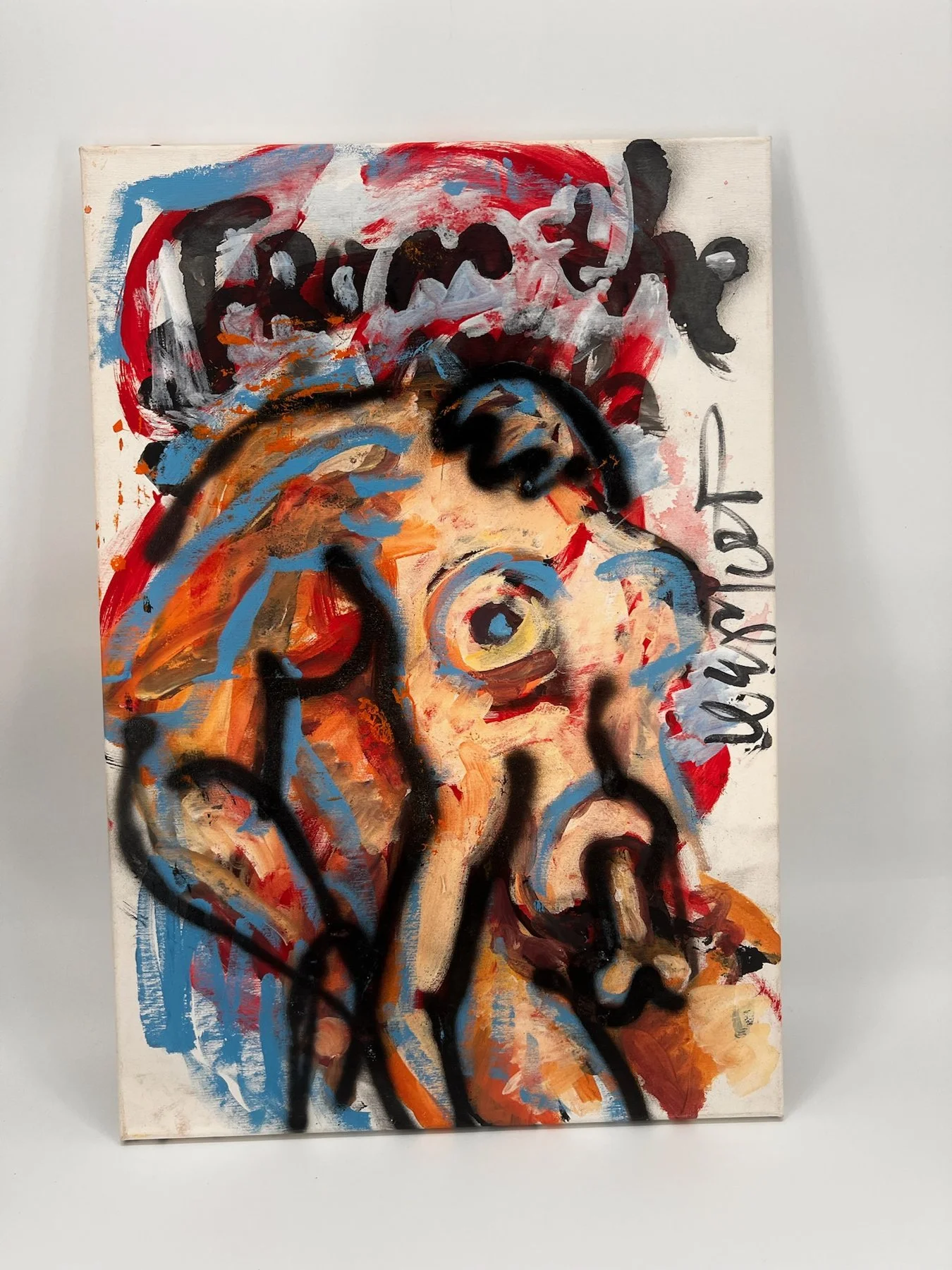 Peter Klashorst, From the Heart, mixed media on canvas, 80 × 55 cm — photo 1