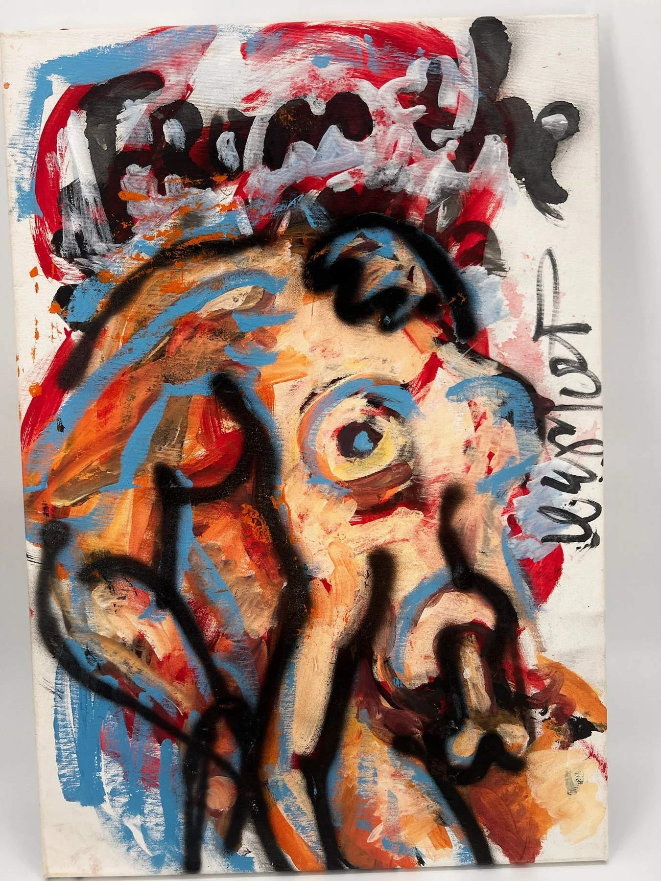 Peter Klashorst, From the Heart, mixed media on canvas, 80 × 55 cm — photo 2
