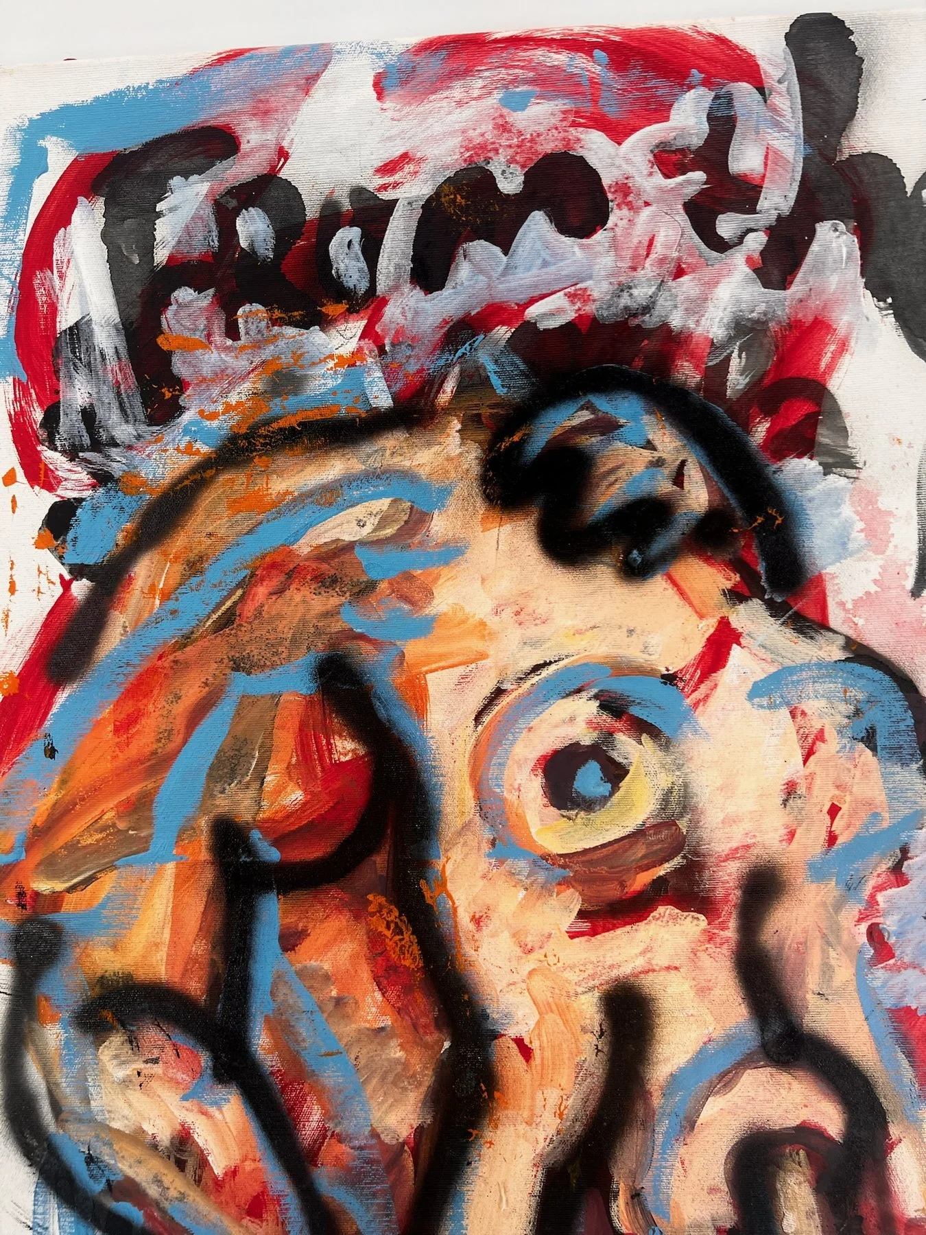 Peter Klashorst, From the Heart, mixed media on canvas, 80 × 55 cm — photo 4