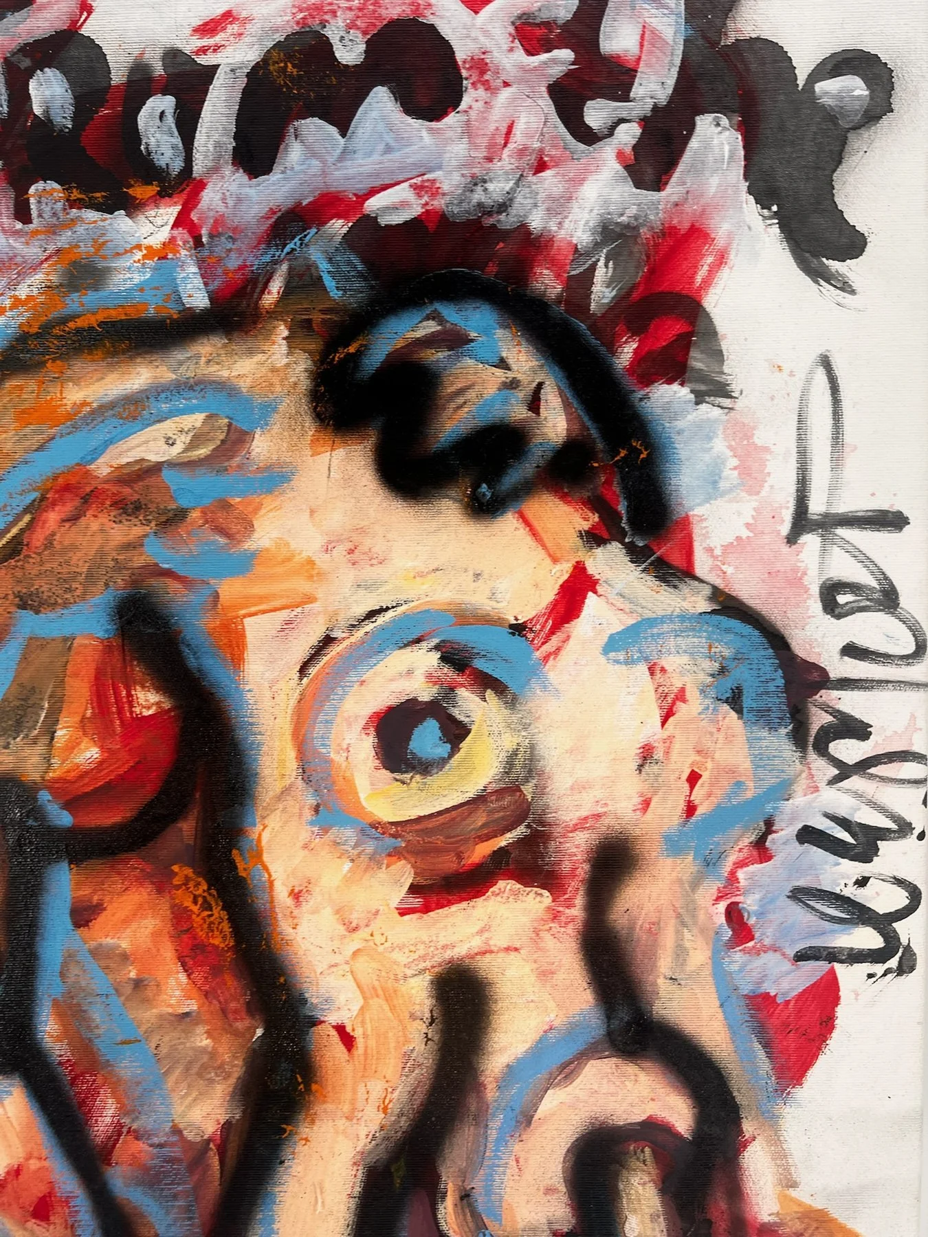 Peter Klashorst, From the Heart, mixed media on canvas, 80 × 55 cm — photo 5
