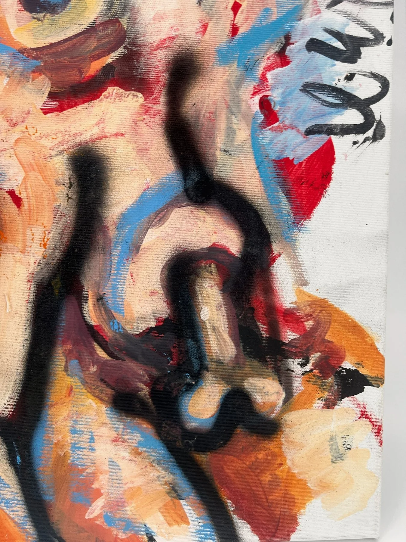 Peter Klashorst, From the Heart, mixed media on canvas, 80 × 55 cm — photo 10