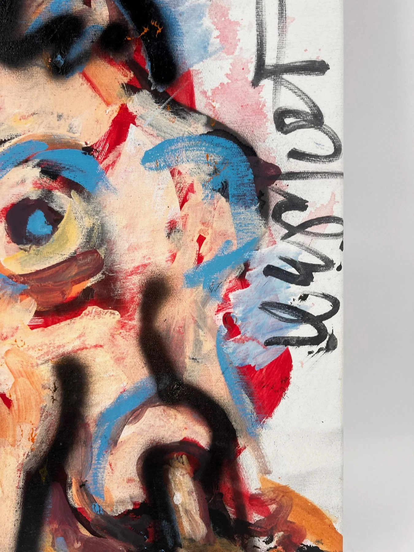 Peter Klashorst, From the Heart, mixed media on canvas, 80 × 55 cm — photo 11