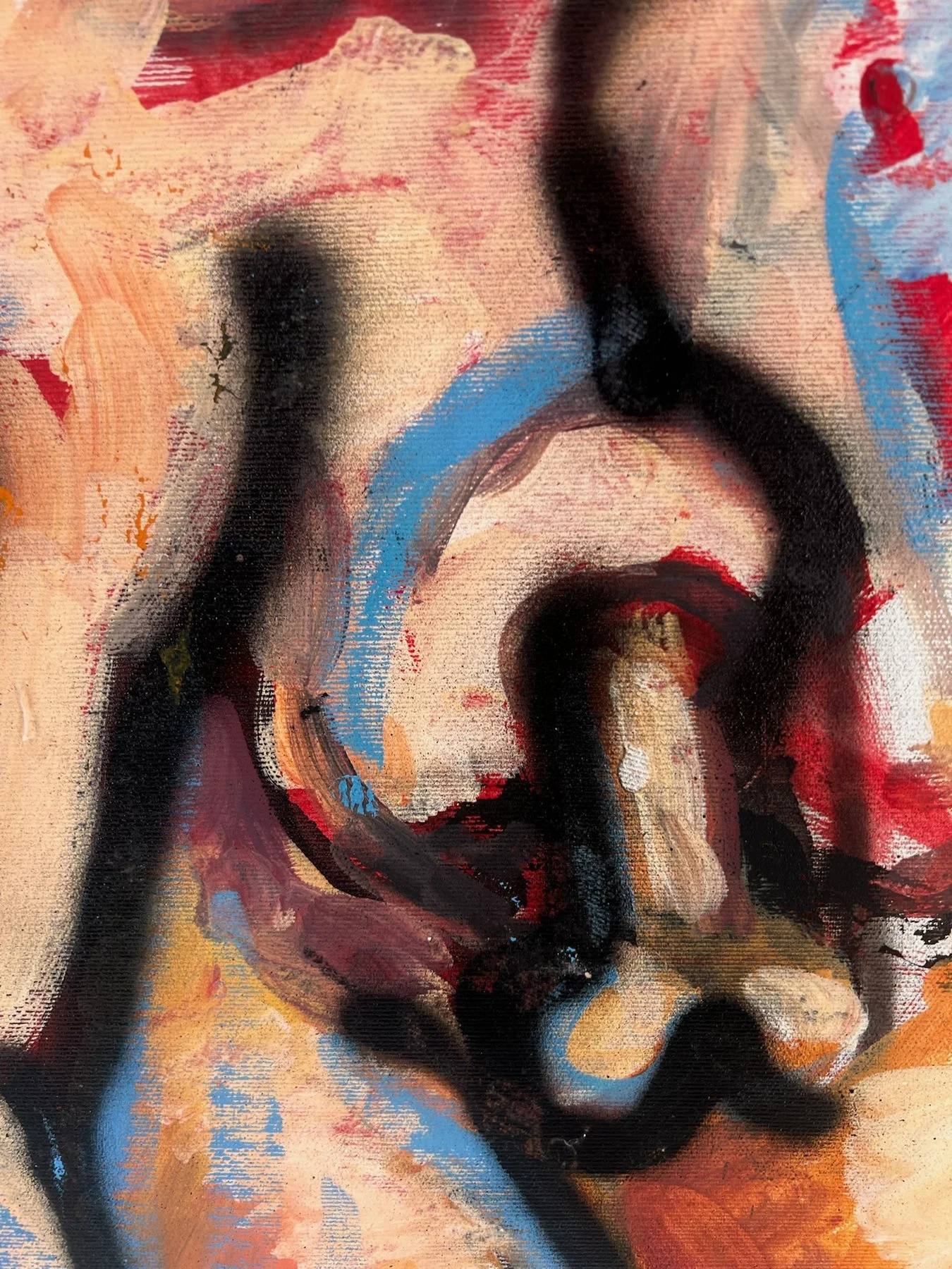 Peter Klashorst, From the Heart, mixed media on canvas, 80 × 55 cm — photo 12