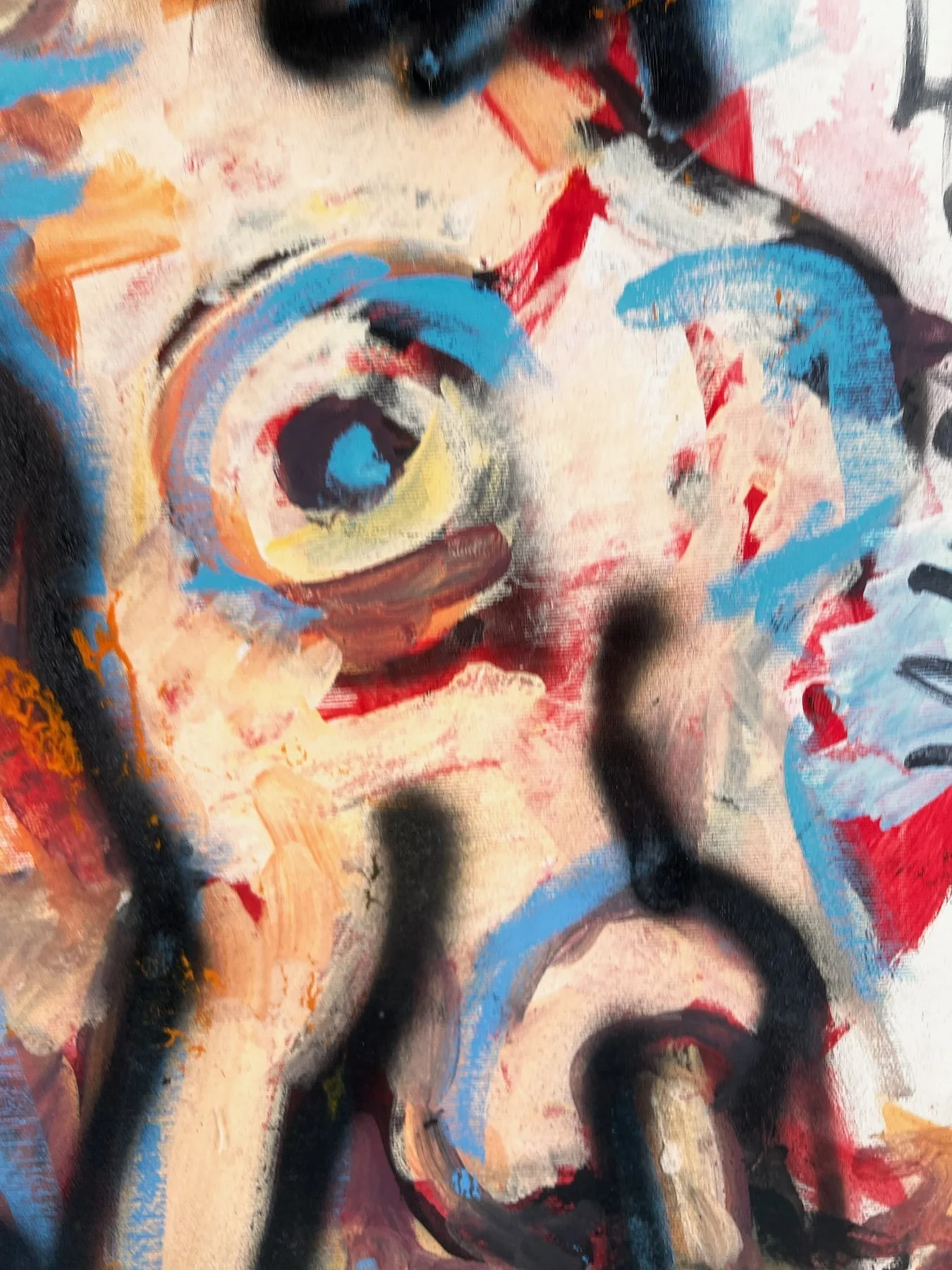 Peter Klashorst, From the Heart, mixed media on canvas, 80 × 55 cm — photo 13