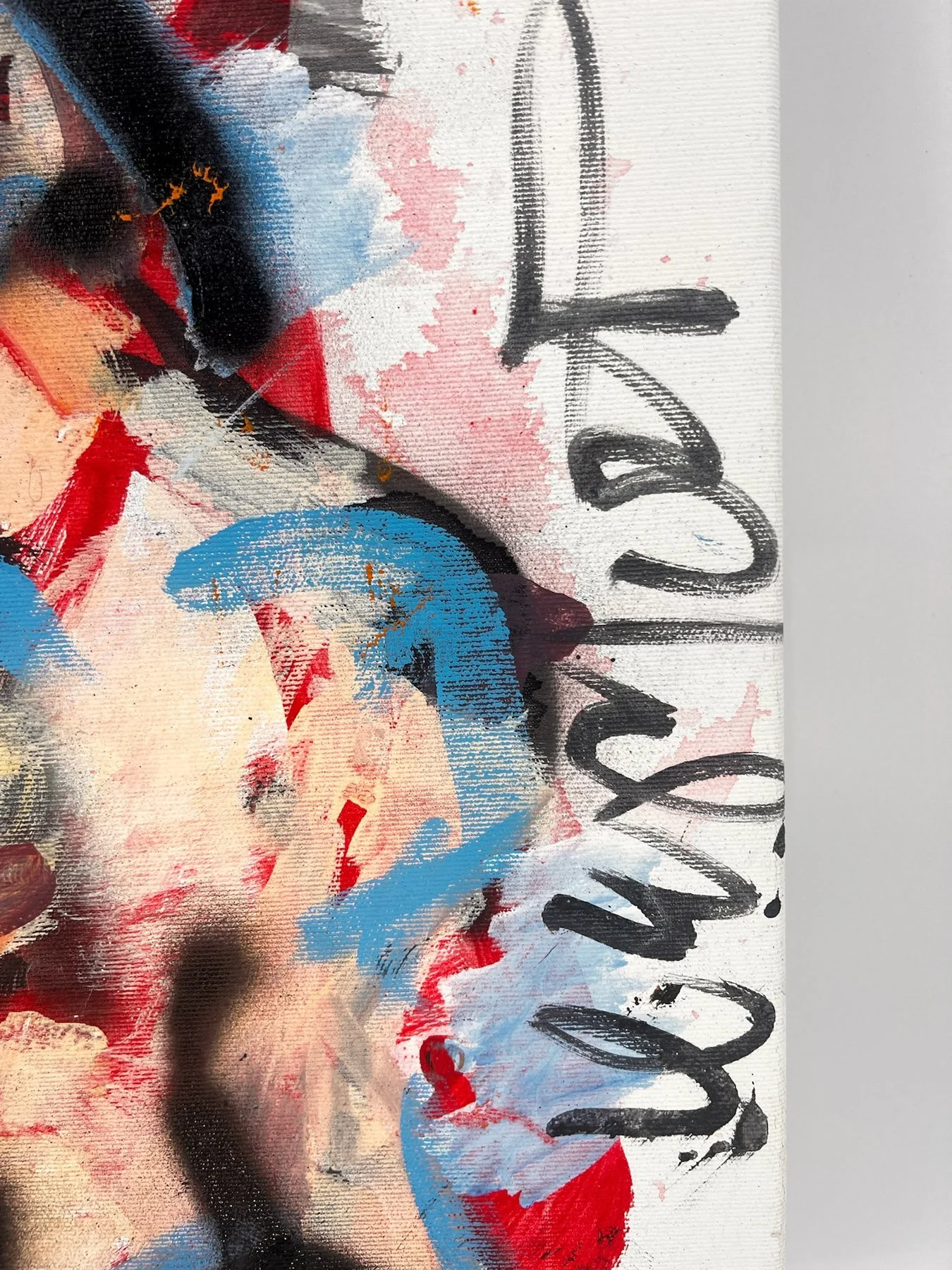 Peter Klashorst, From the Heart, mixed media on canvas, 80 × 55 cm — photo 15
