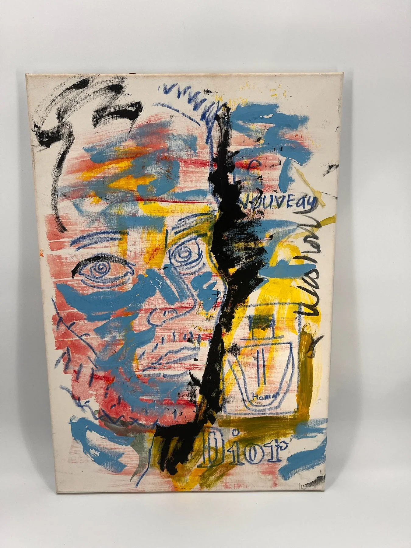 Peter Klashorst, Dior II, mixed media on canvas, 80 × 55 cm — photo 1