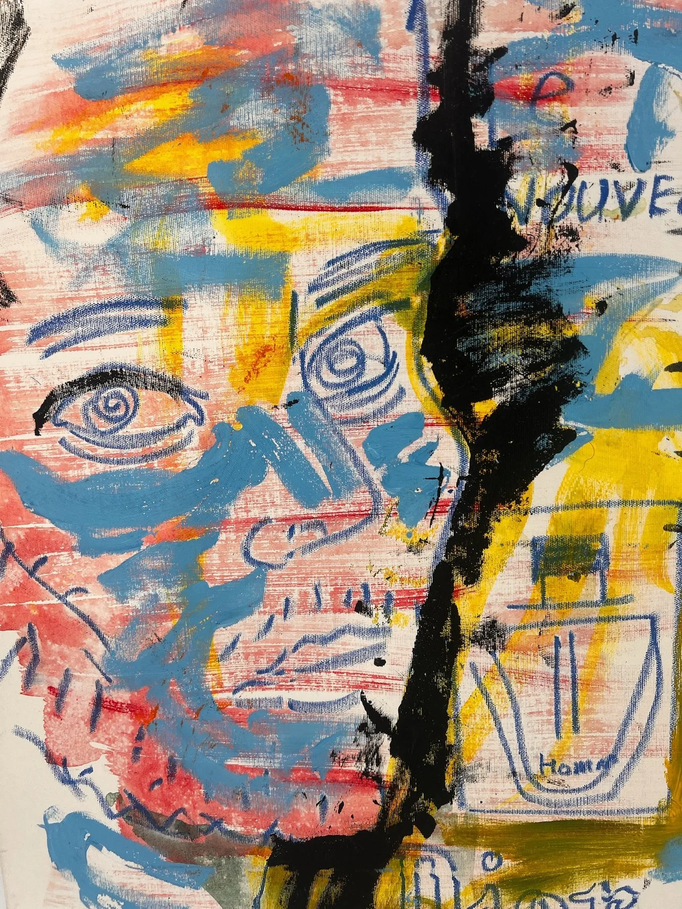 Peter Klashorst, Dior II, mixed media on canvas, 80 × 55 cm — photo 4