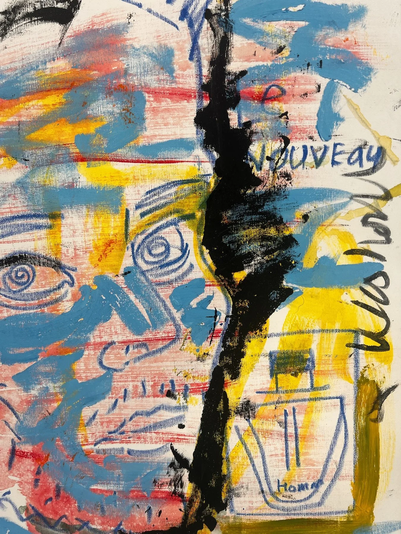 Peter Klashorst, Dior II, mixed media on canvas, 80 × 55 cm — photo 5