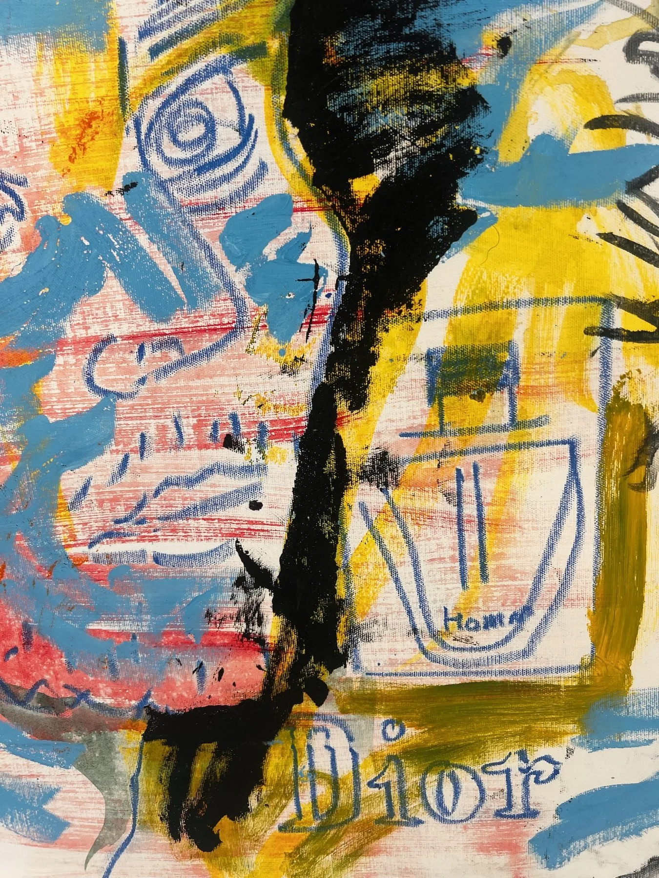 Peter Klashorst, Dior II, mixed media on canvas, 80 × 55 cm — photo 7