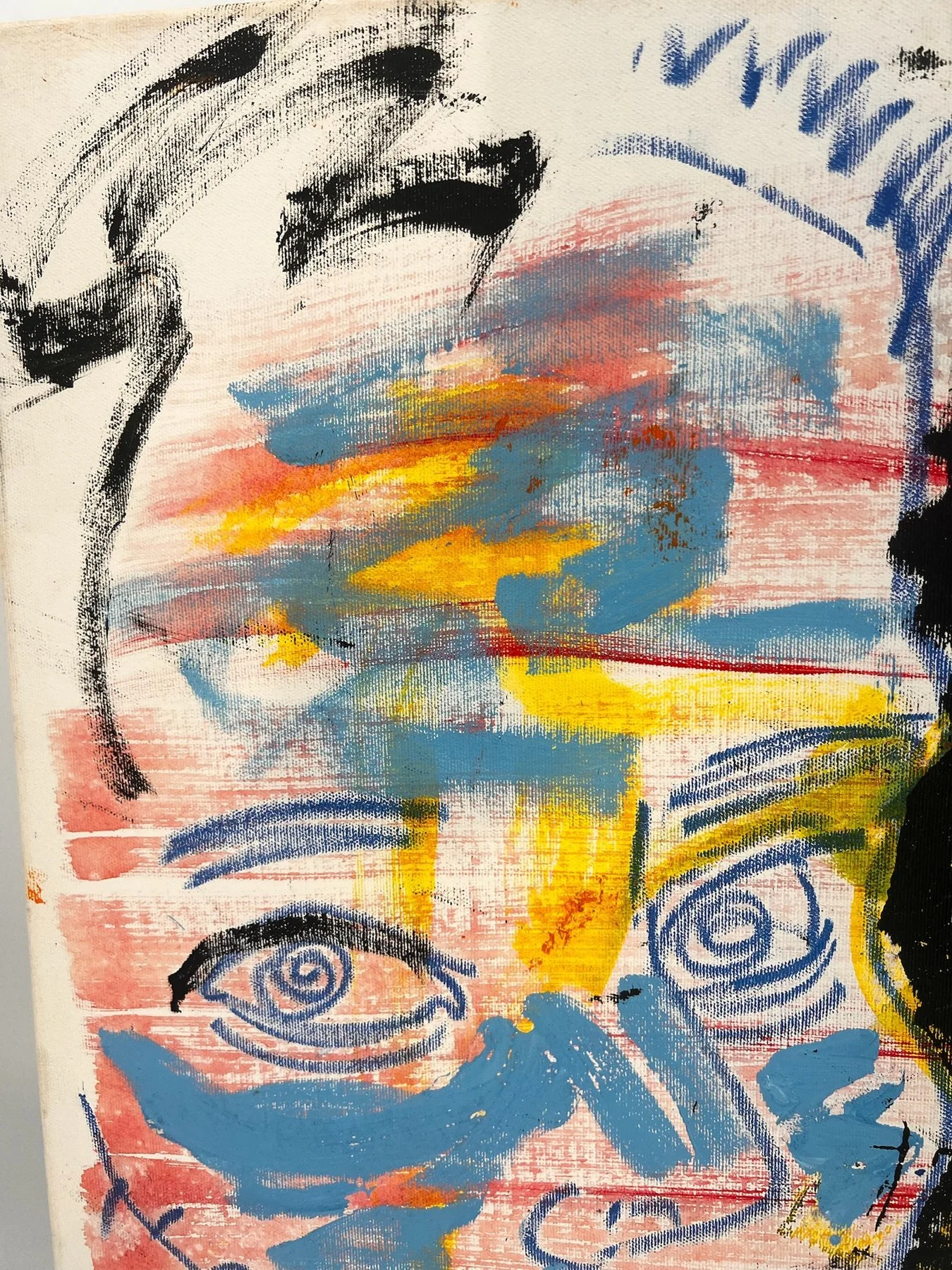 Peter Klashorst, Dior II, mixed media on canvas, 80 × 55 cm — photo 8