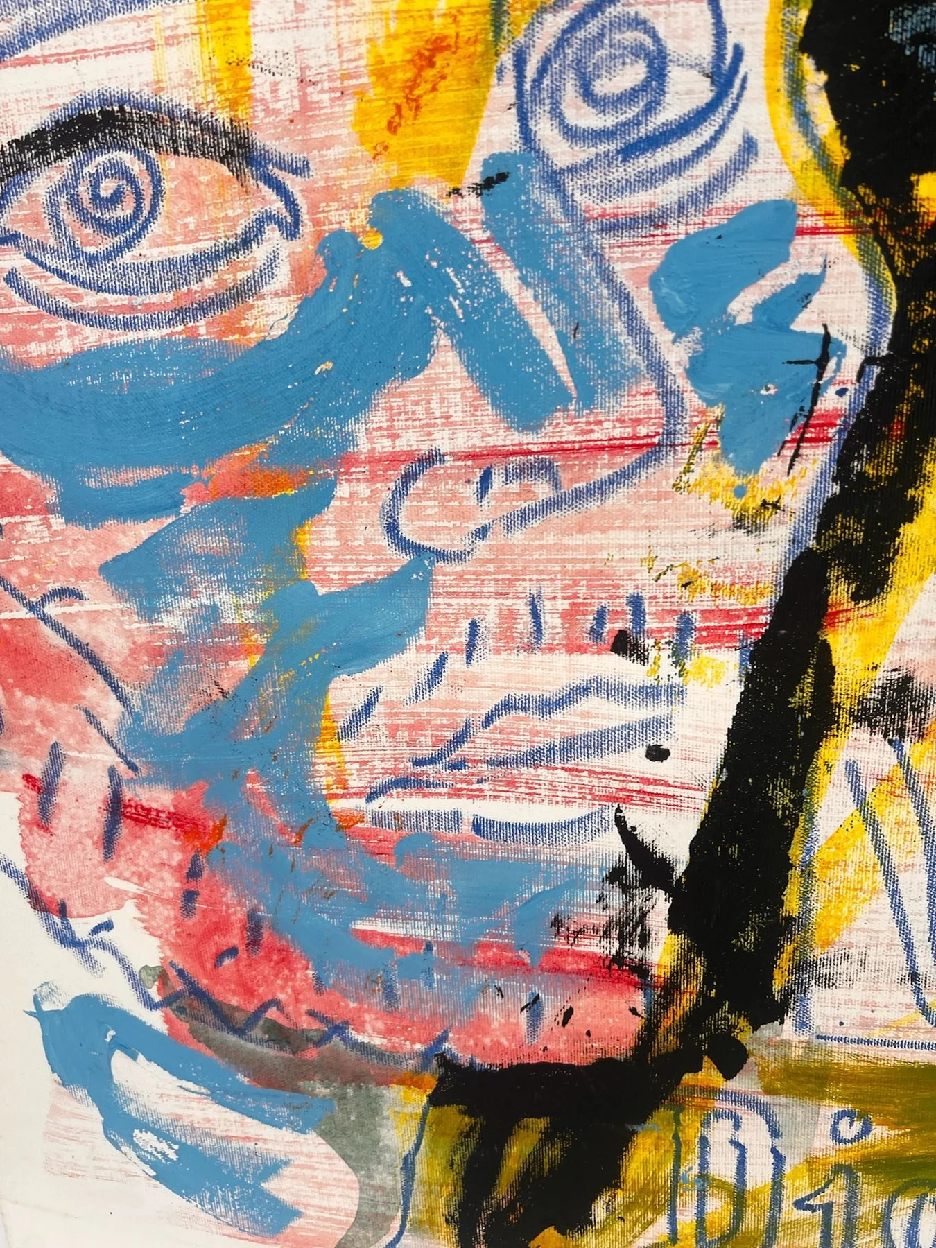 Peter Klashorst, Dior II, mixed media on canvas, 80 × 55 cm — photo 12