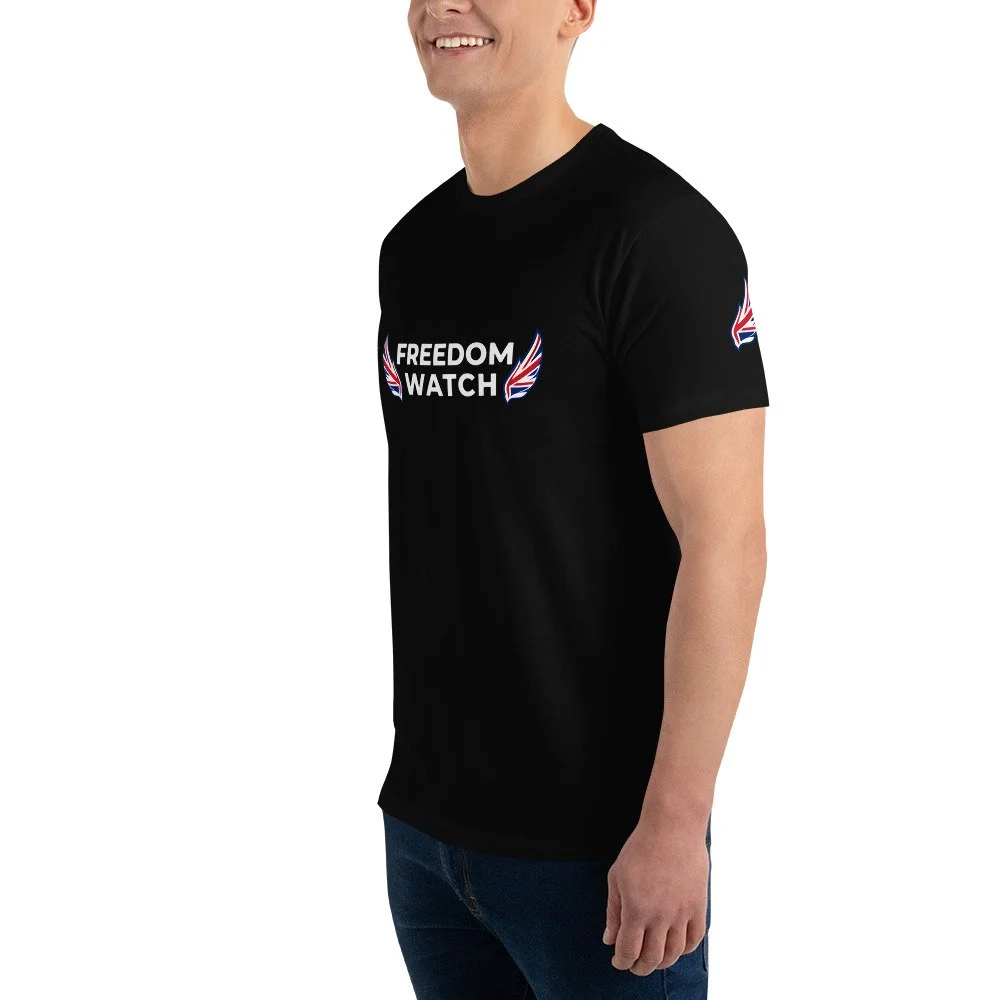 New Black Freedom Watch GB - Unisex T-Shirt