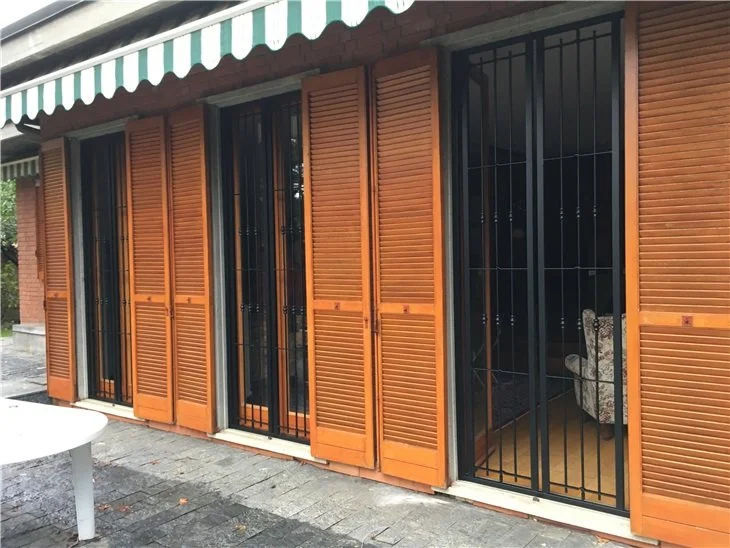 Inferriate con snodi a Treviglio