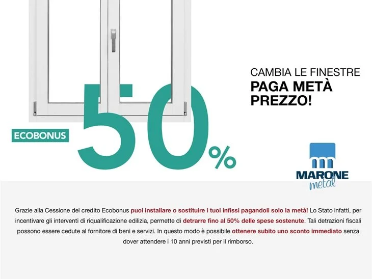 Sconto in fattura 50%