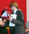 Federico Mantovani, vincitore del 3° Mario Nascimbene Award nel 2004.