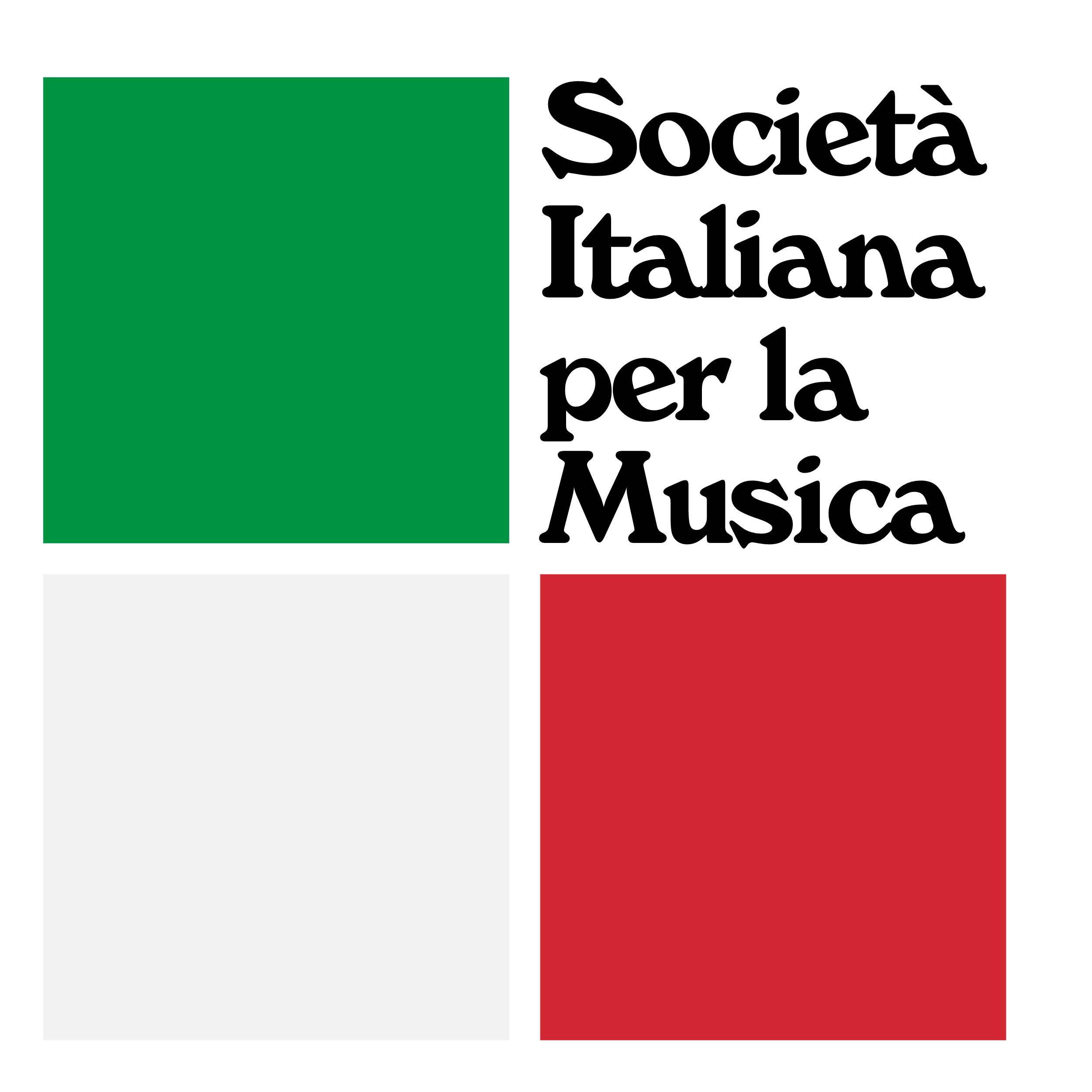 Logo della Società Italiana per la Musica.