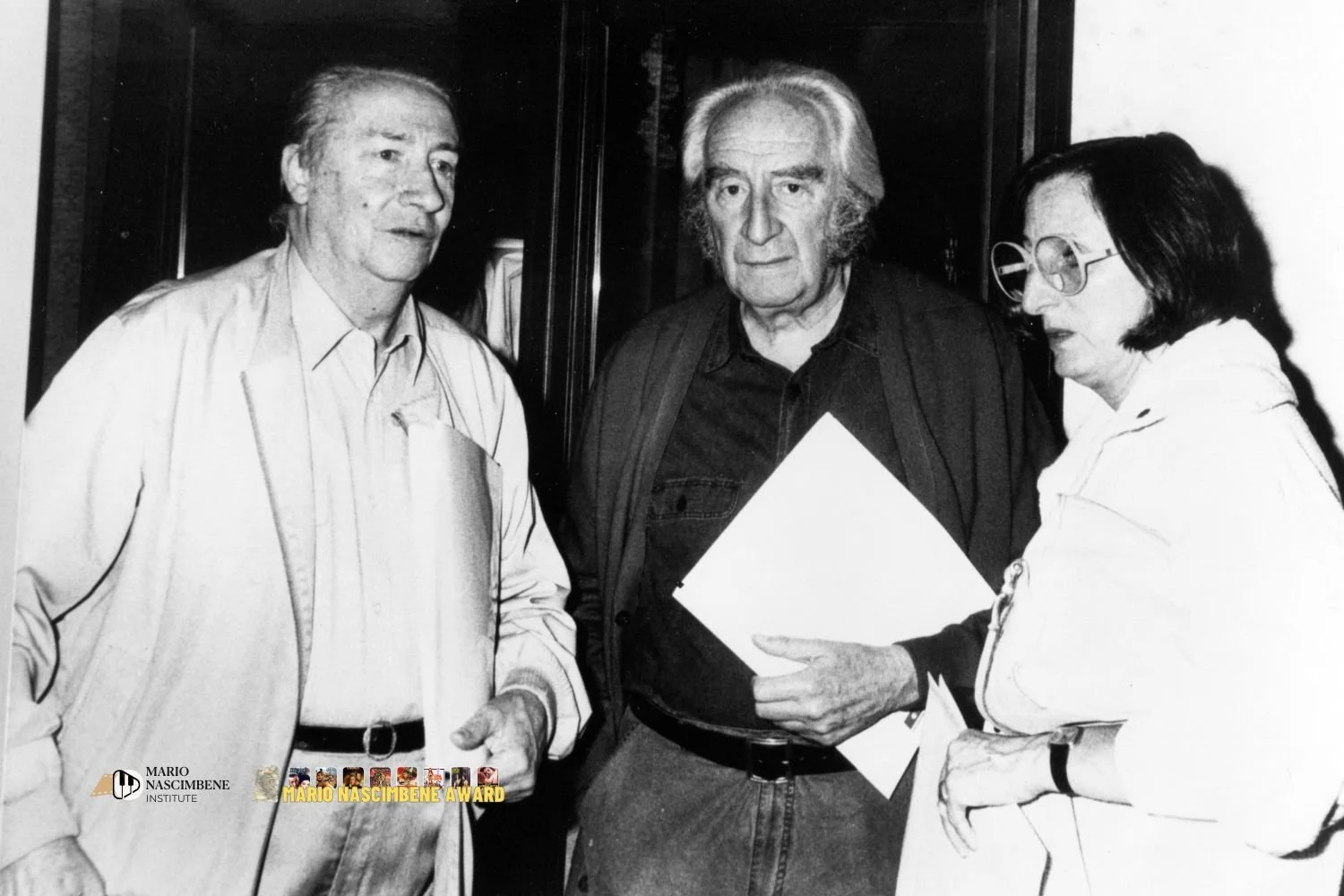 Carlo Rustichelli, Mario Nascimbene e Caterina Nascimbene.