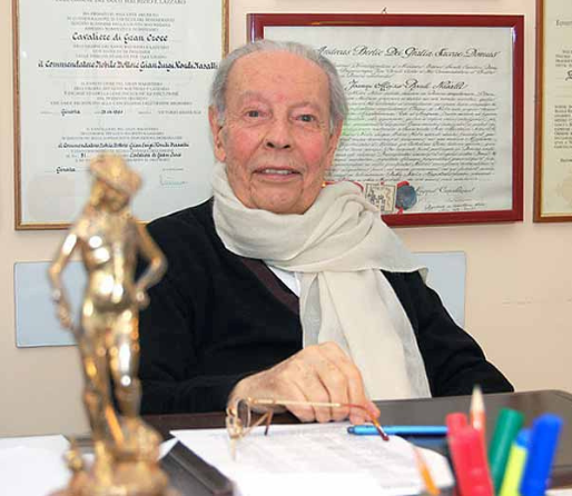 Gian Lugi Rondi, Presidente del David di Donatello e Presidente Onorario del Mario Nascimbene Award.