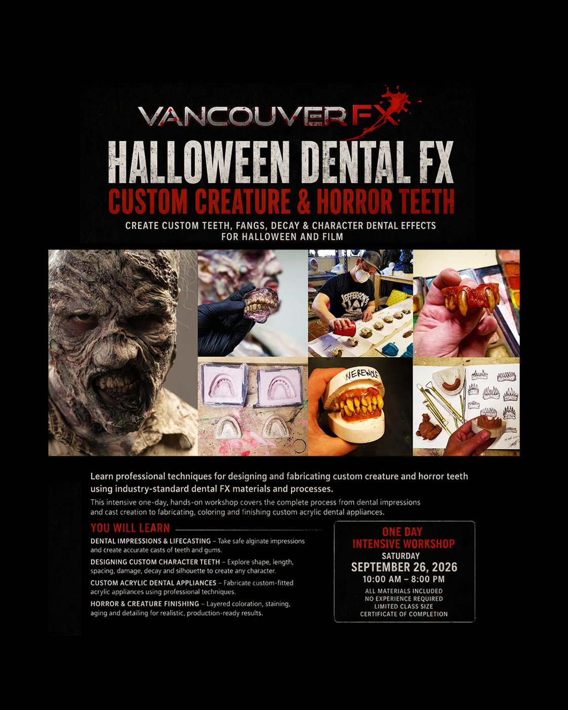 Halloween Dental FX: Custom Creature & Horror Teeth (Click  Image For Details)