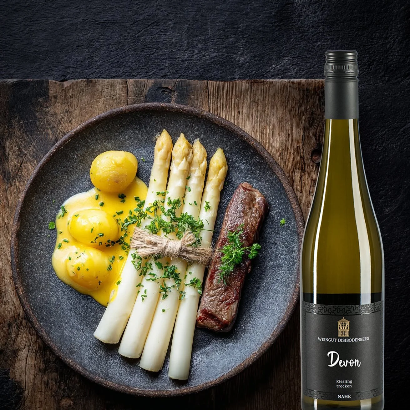 Der Spargel liebt den "DEVON"
