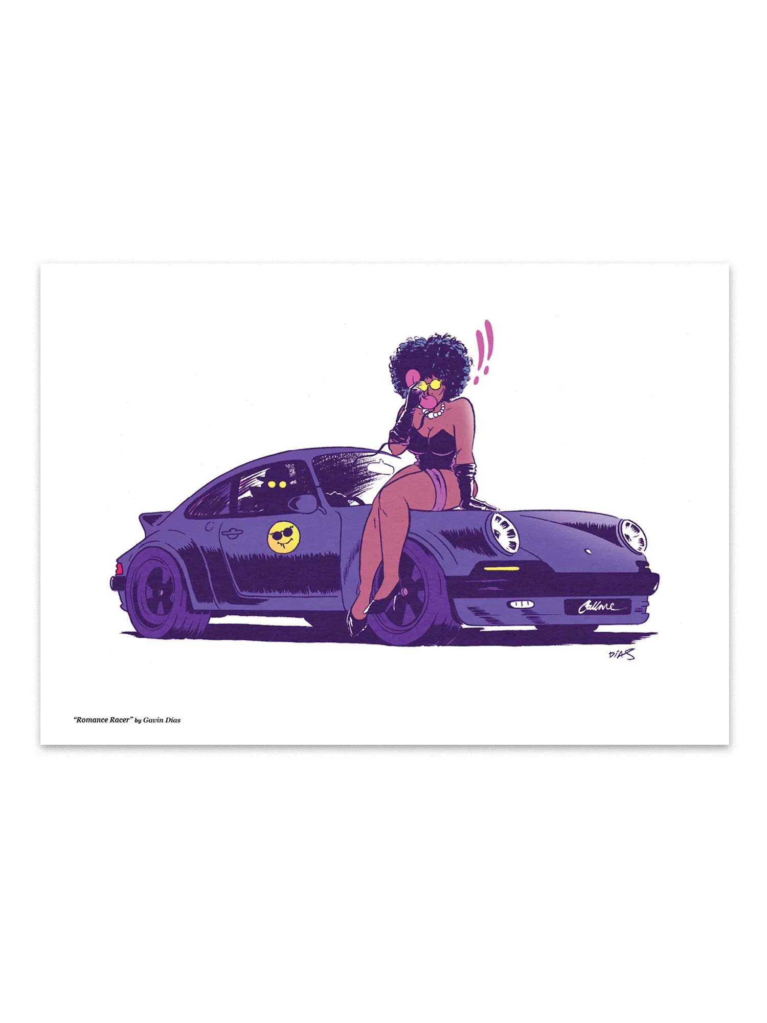 "Romance Racer" (8 x 5") Print