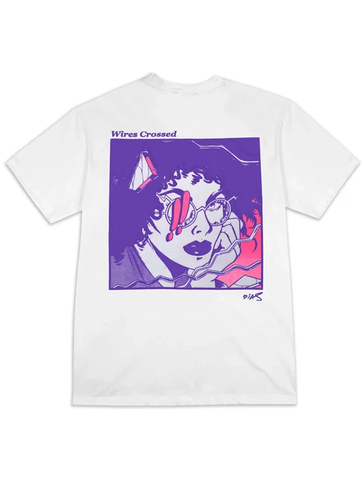 “Wires Crossed’’ Tee