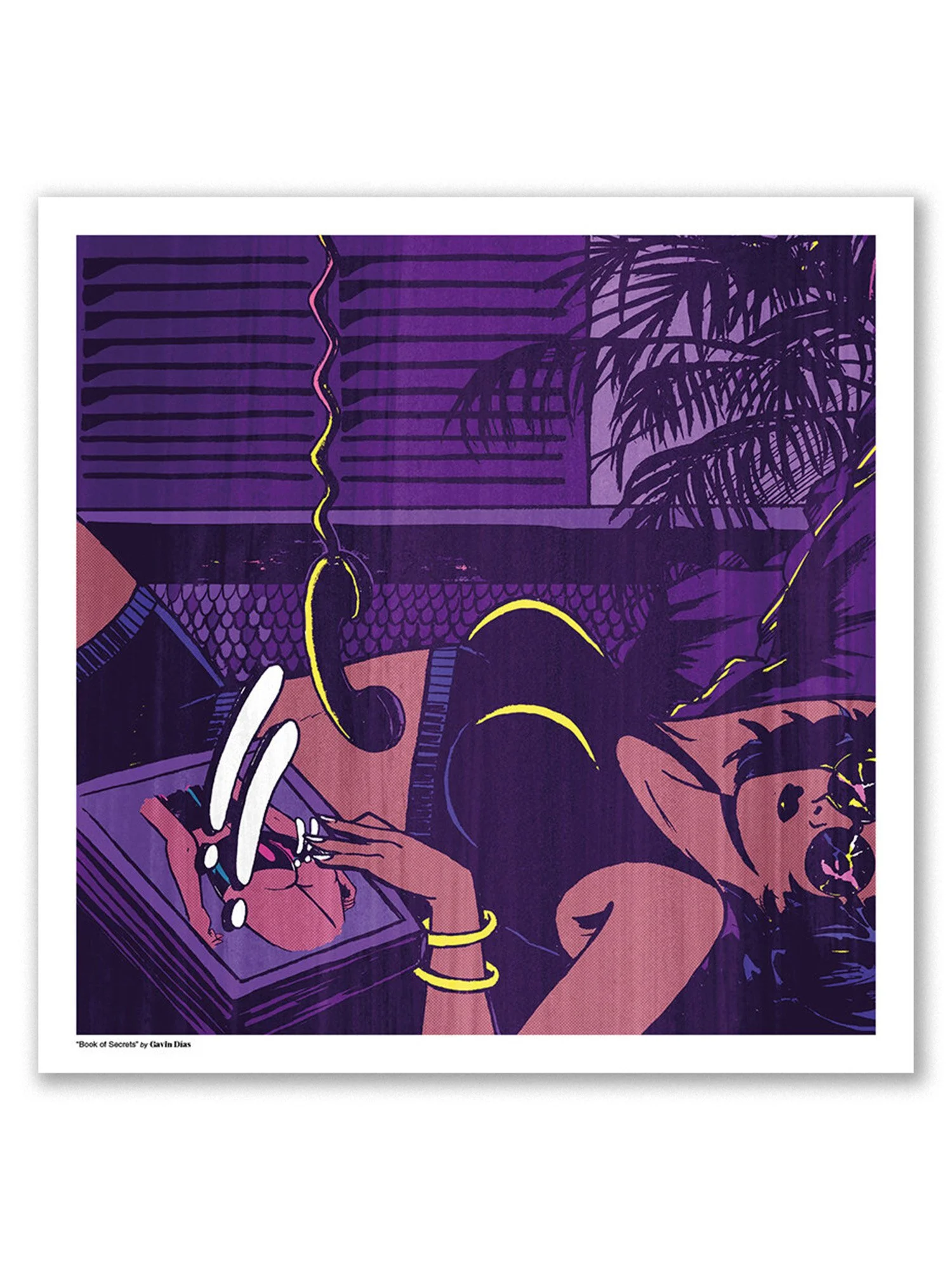 "Book of Secrets" (23x23cm) Print