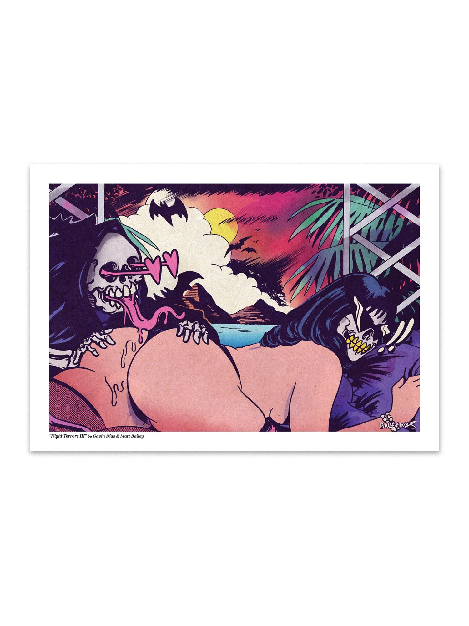 Night Terrors III – (8 x 5") Bailey Print