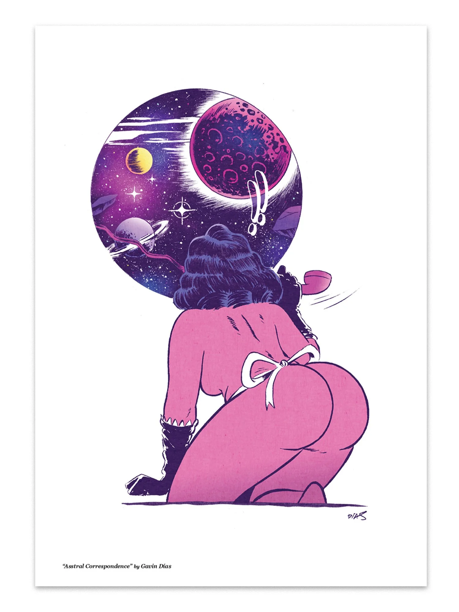 "Asstral Correspondence" (8 x 5") Print