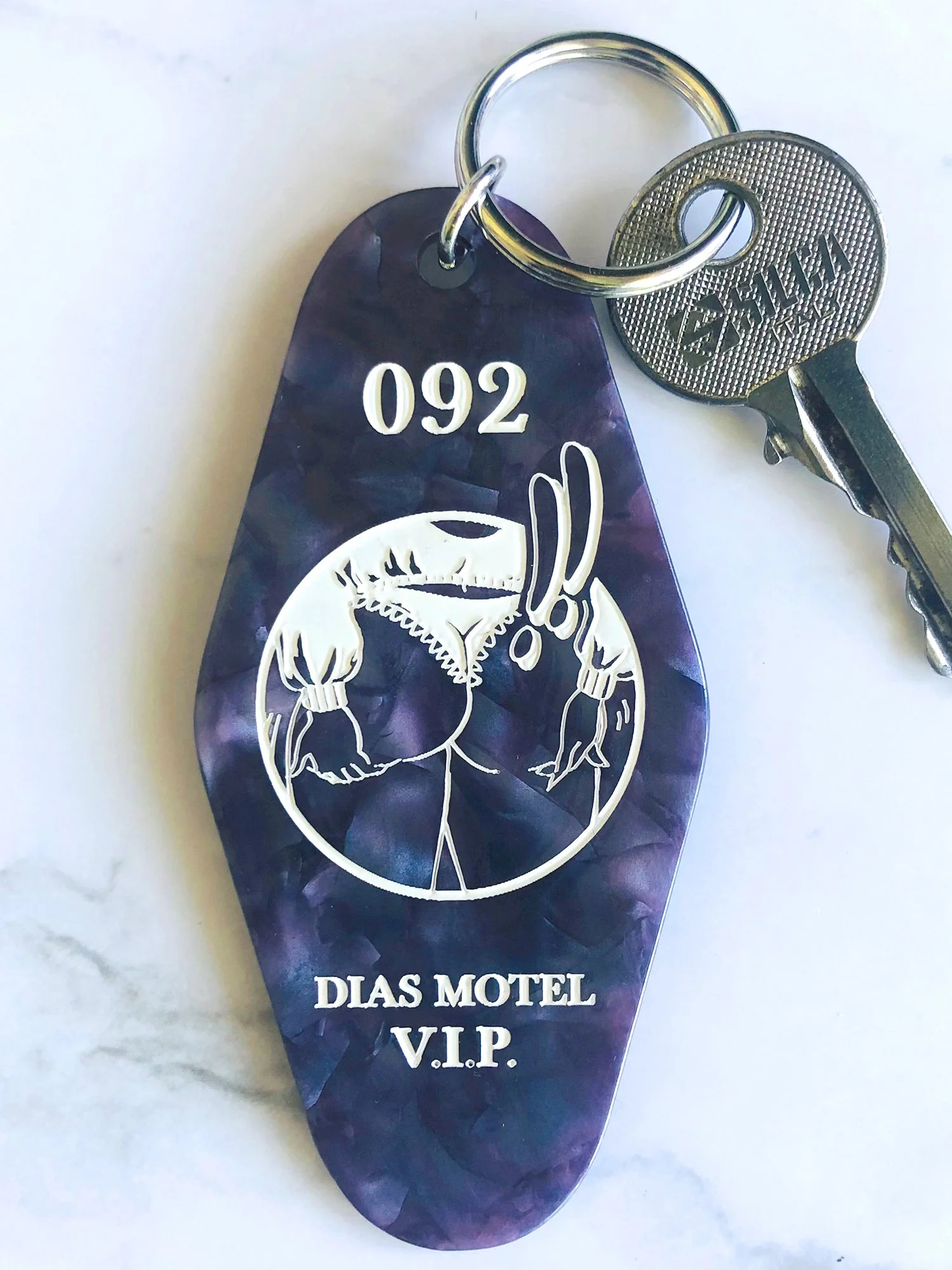 Dias Motel Key Tag 092 (Celestial)