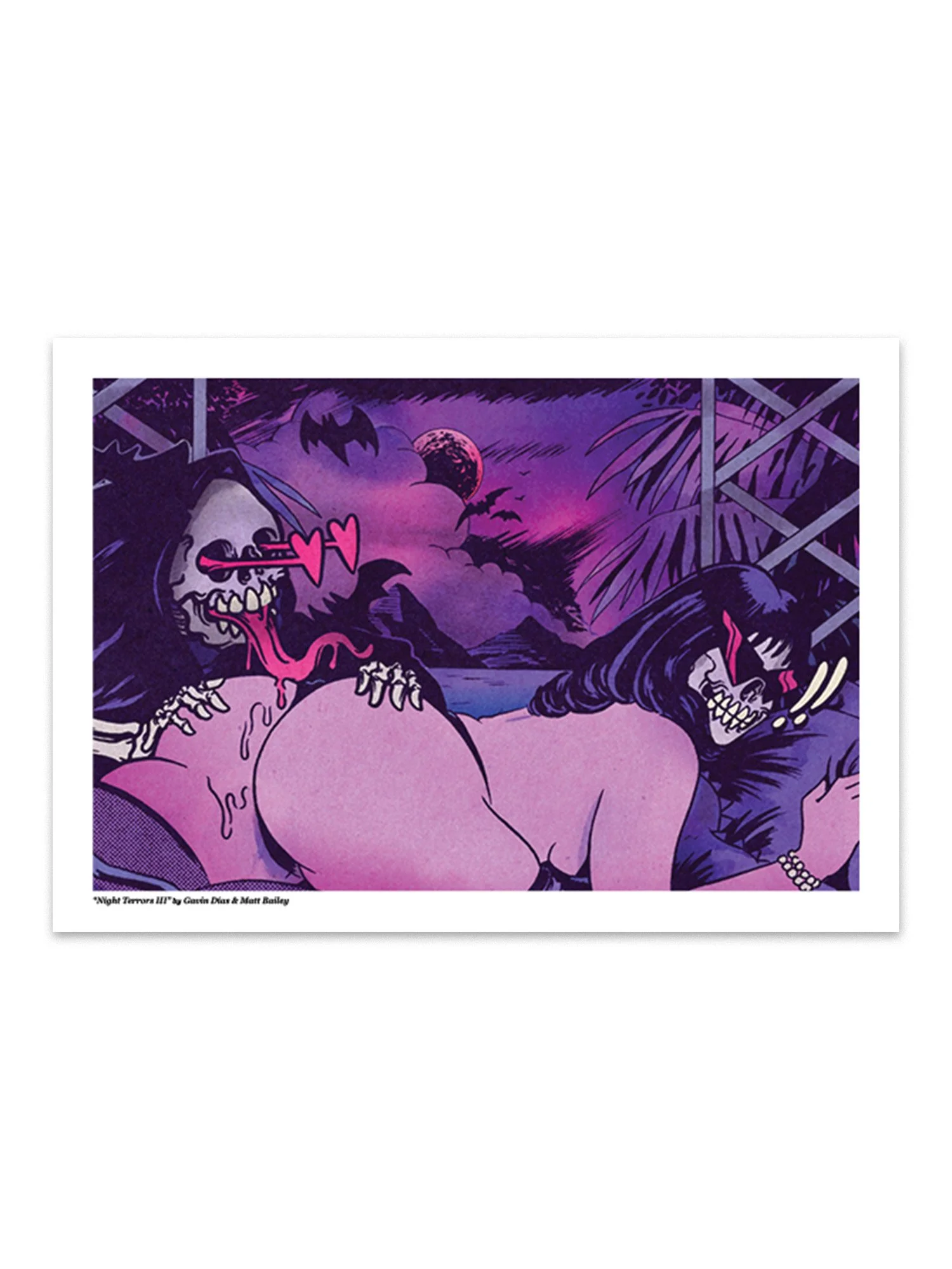 Night Terrors III  (Variant) – (8 x 5") Bailey Print
