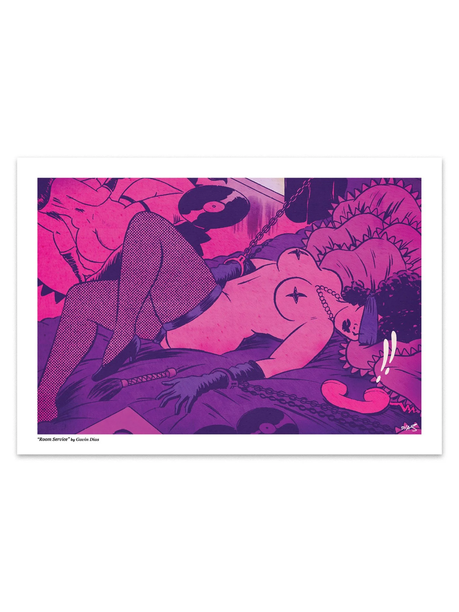 "Room Service" (8 x 5") Print