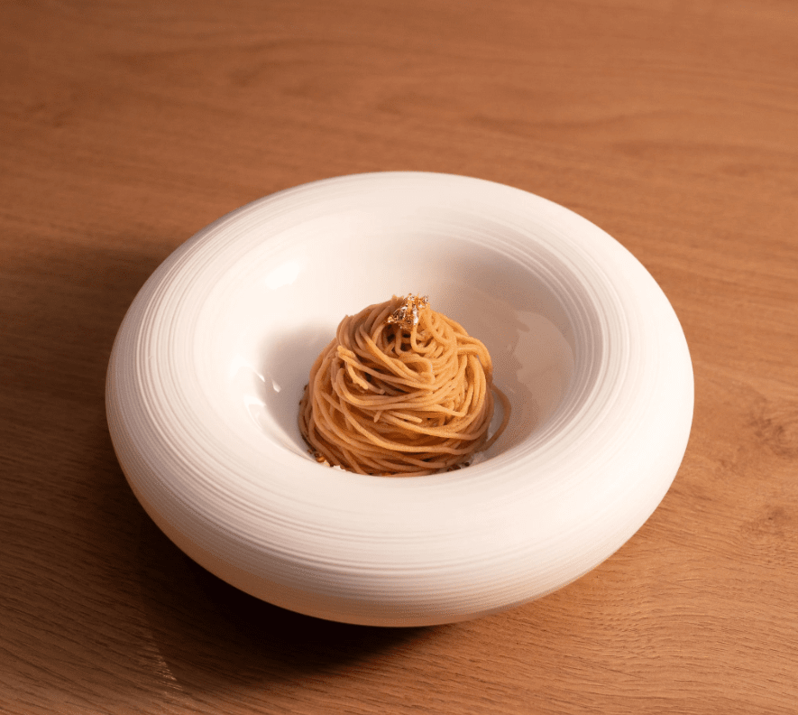 A Japanese Twist on Mont Blanc: TAKU’s Unique Autumn Delight 