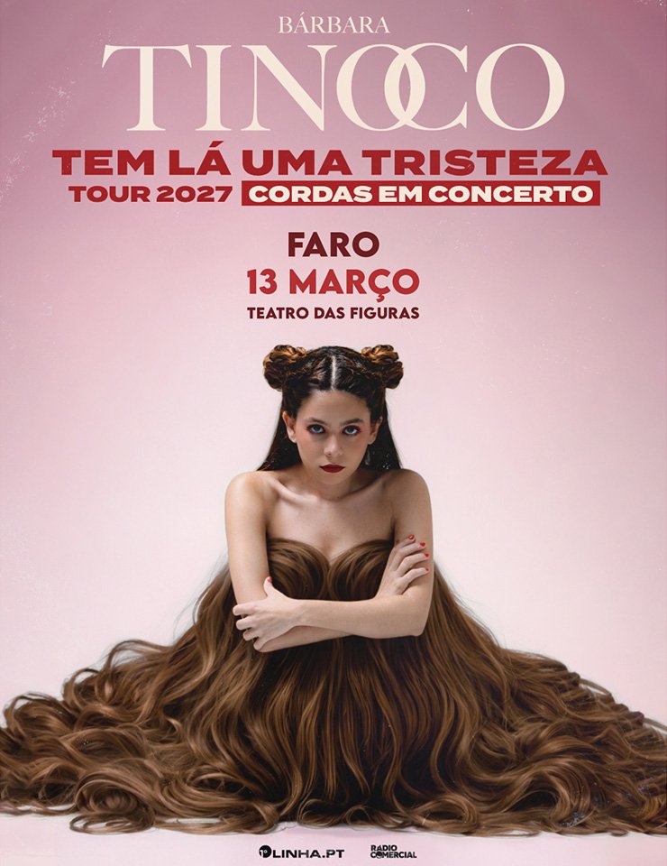 Bárbara Tinoco apresenta “Tem lá uma tristeza”, no Teatro das Figuras