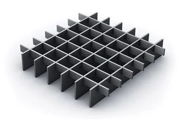 Pohodna rešetka 33 × 33 mm pocinkana