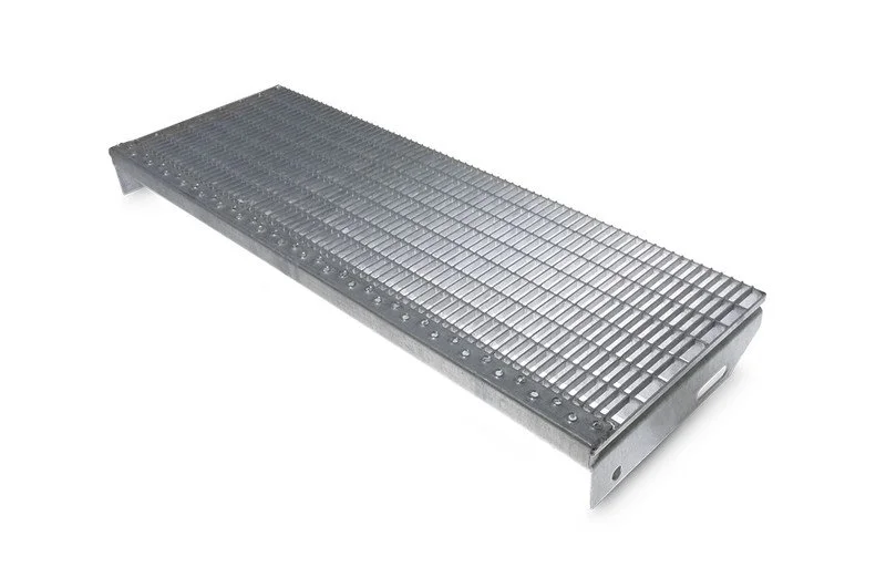 Stopniščna rešetka 33 × 11 mm pocinkana/necinkana