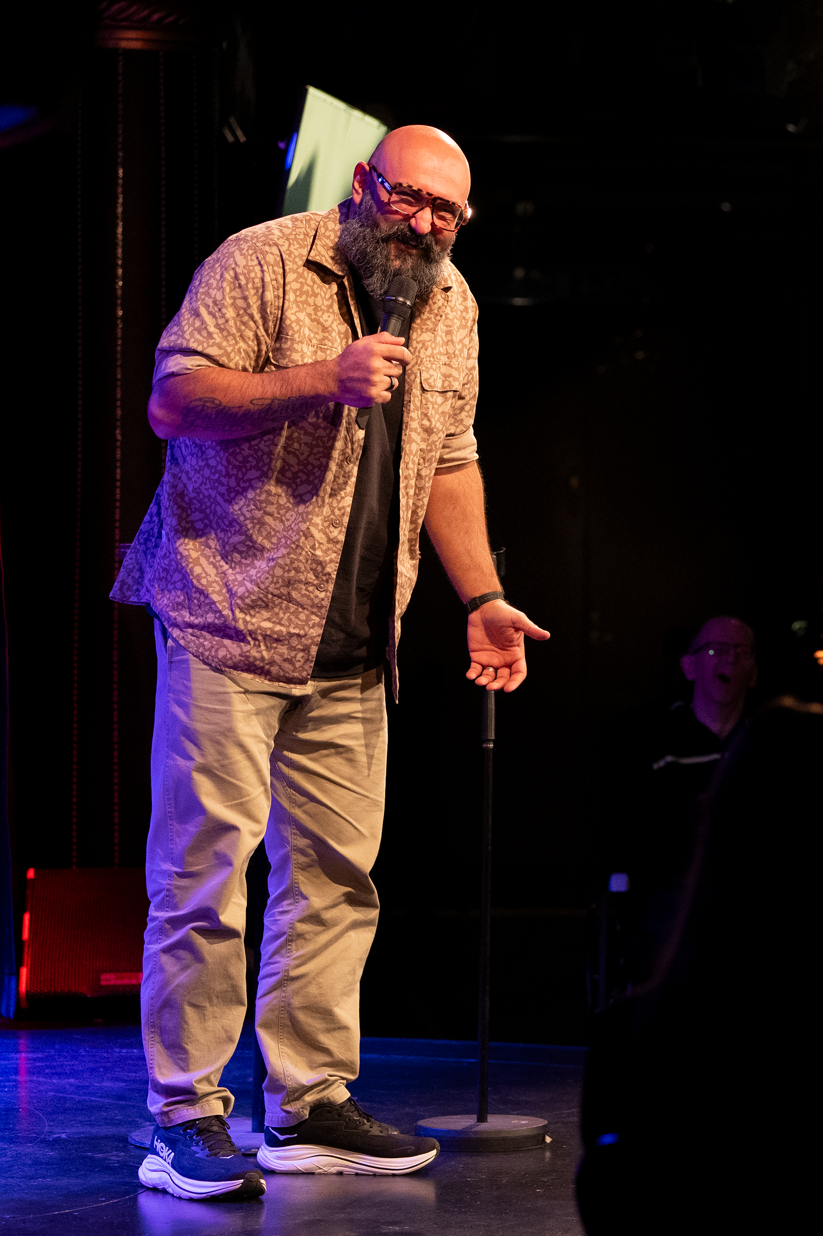 Ali Jahangiri @ Stand Up For Gaza, TTT-klubi Tampere, 2025