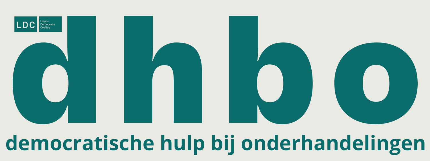 DHBO Democratische Hulp Bij Onderhandelingen