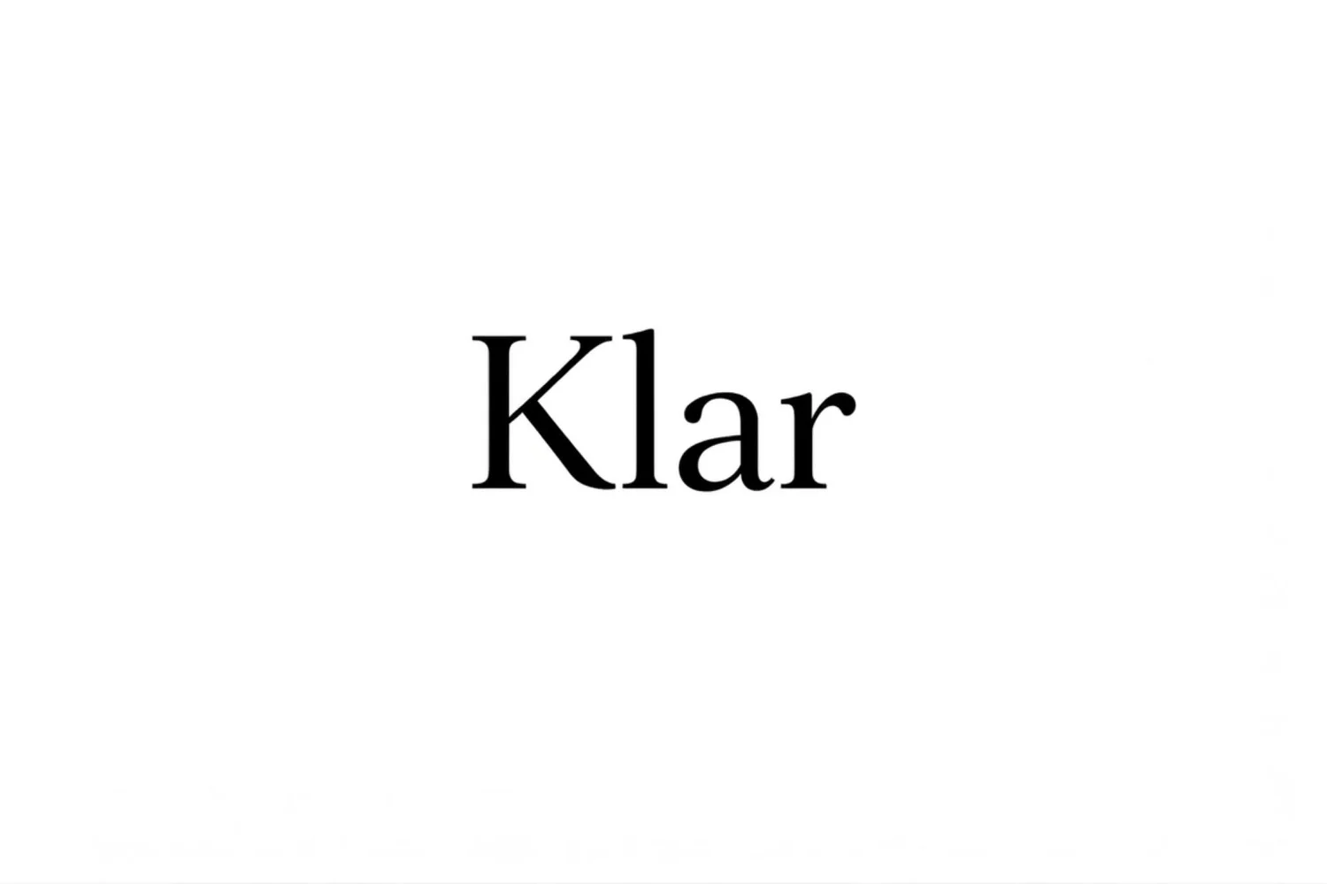 Klar