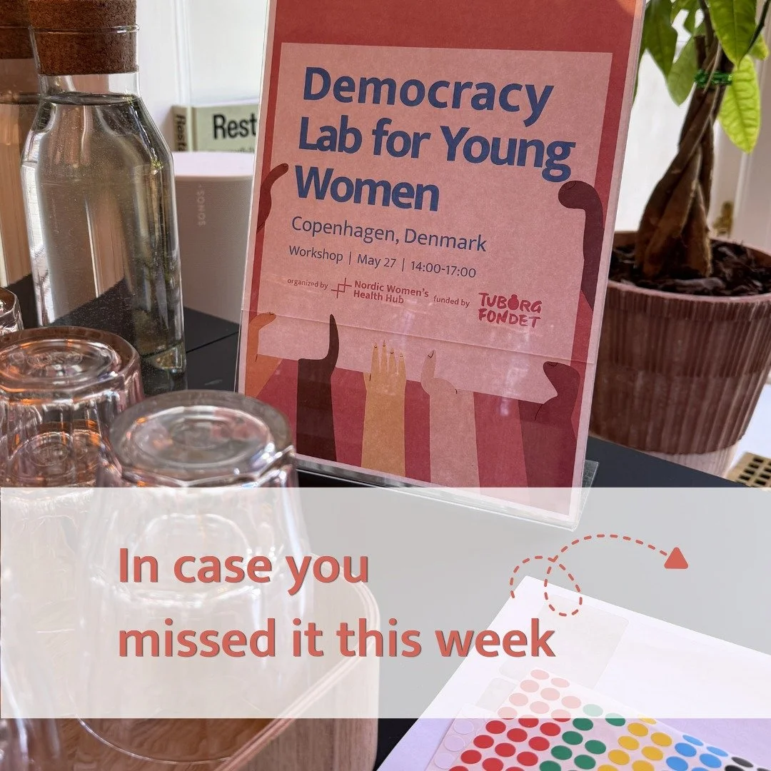 ✨ Missed the 𝐃𝐞𝐦𝐨𝐜𝐫𝐚𝐜𝐲 𝐋𝐚𝐛 𝐟𝐨𝐫 𝐘𝐨𝐮𝐧𝐠 𝐖𝐨𝐦𝐞𝐧 this week?

💡 One key message stood out: the future of healthcare is being shaped now, and young women need to be part of the conversation.

Health literacy is more than understandi