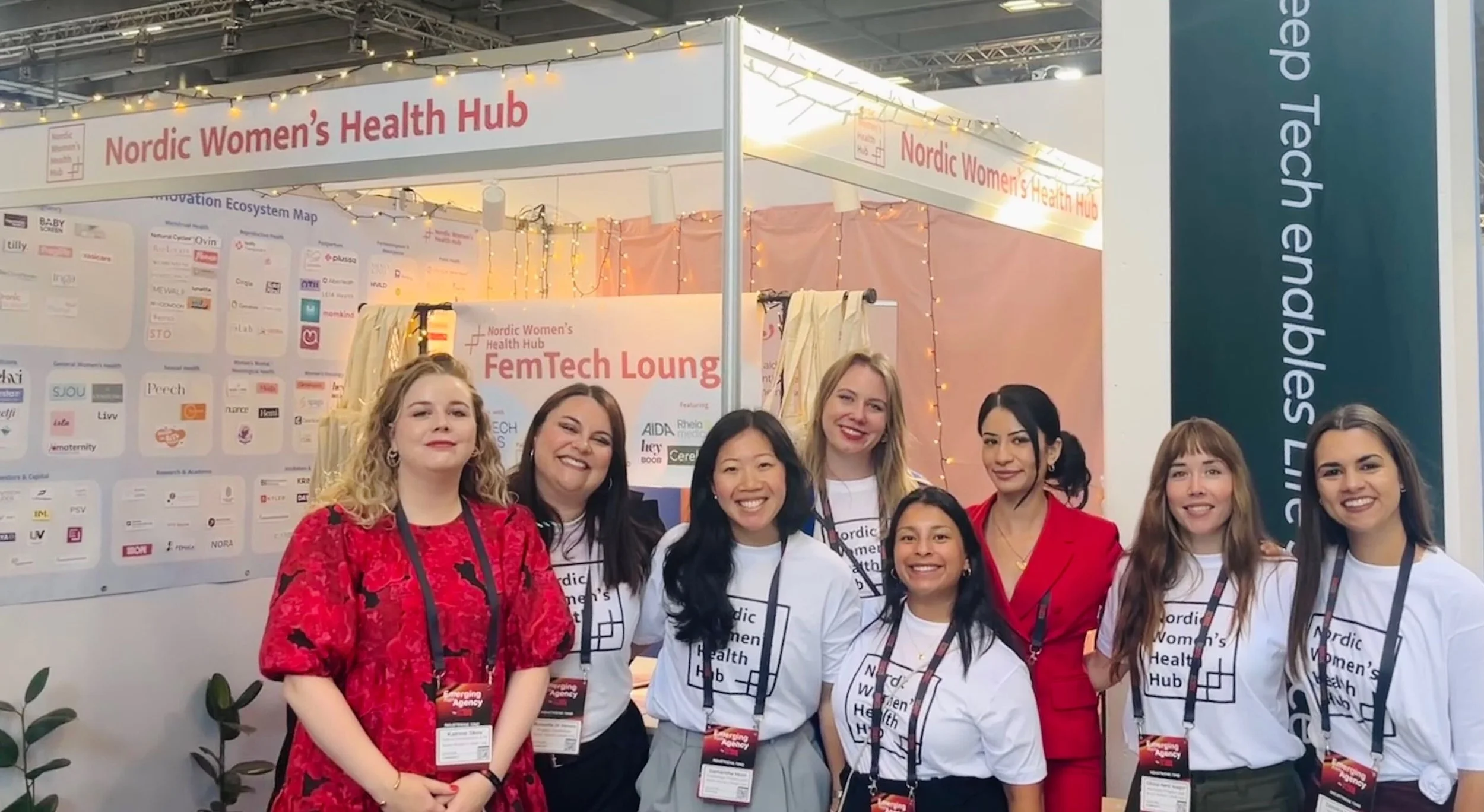 Welcome to the #FemTechLounge day 1 of TechBBQ ❤️&zwj;🔥 Visit Booth C2 - 033 inside the venue. 

Check out our program for August 26th to see agenda highlights: https://www.nordicwomenshealth.com/techbbq

We can&rsquo;t wait to meet you all 🌟

#Fem