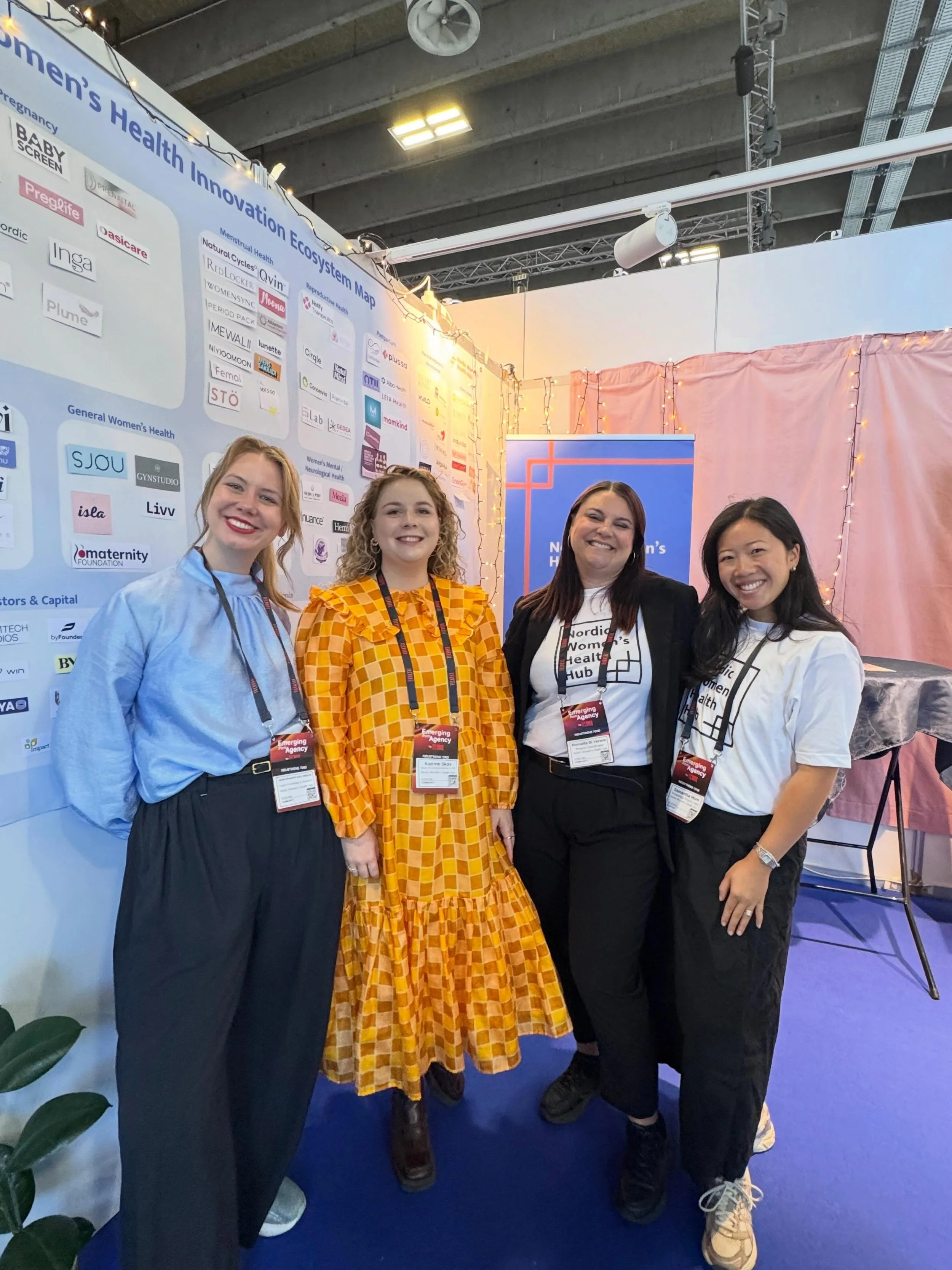 DAY 2 - LET&rsquo;S GO! ❤️&zwj;🔥

We had such a great first day at the #FemTechLounge - thank you to everyone who stopped by, joined a session, met our startups or just came over for a chat. 🩷 We loved meeting all of you.

And we&rsquo;re ready to 