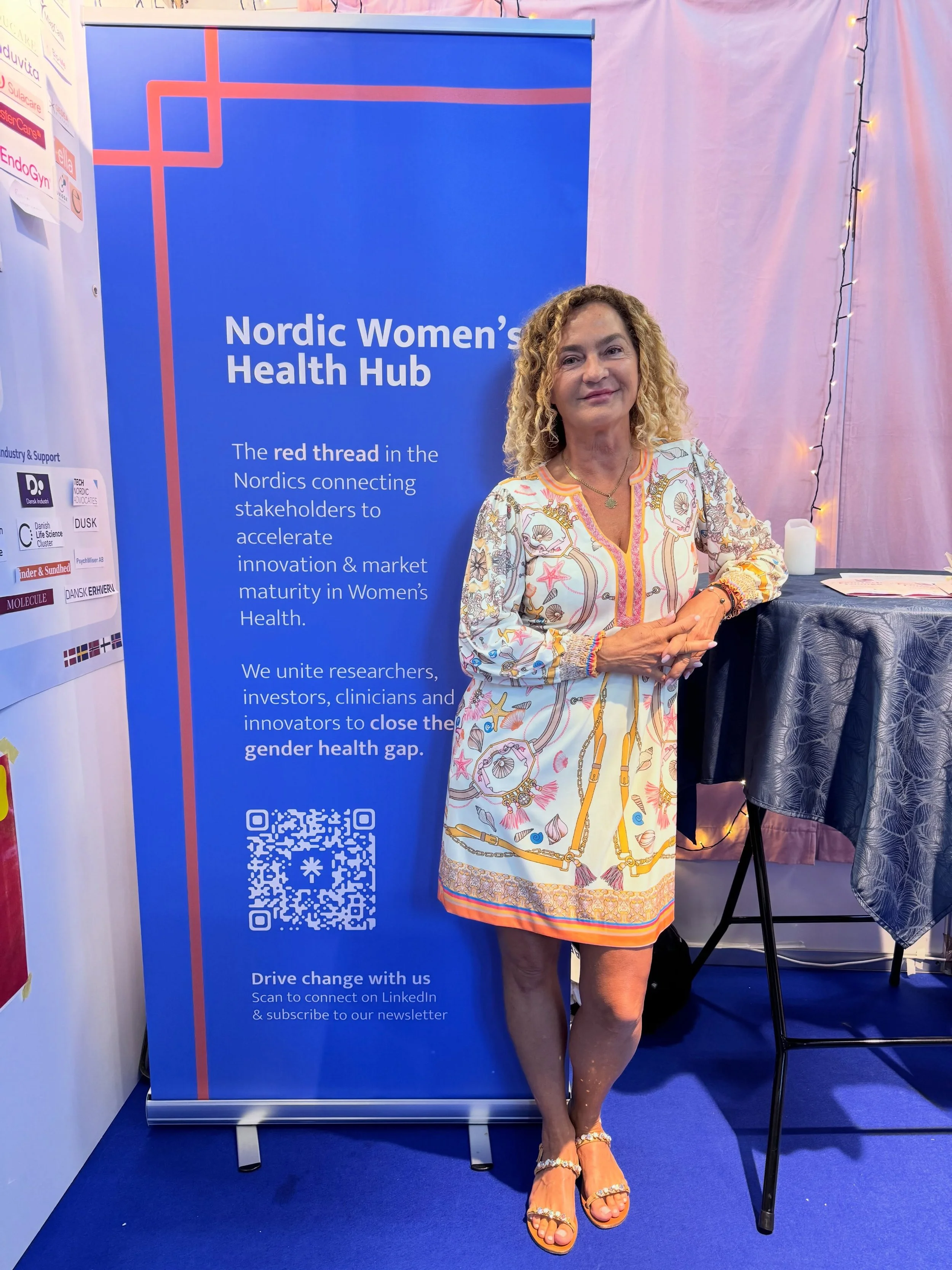 COMING UP AT 13:00 🔬

Come hear the brilliant @ullasommerfelt from @femtechstudios present @previto.ai and their work on radical innovation in prenatal diagnostics.

Ulla is a true powerhouse in women&rsquo;s health - so come listen, bring your ques